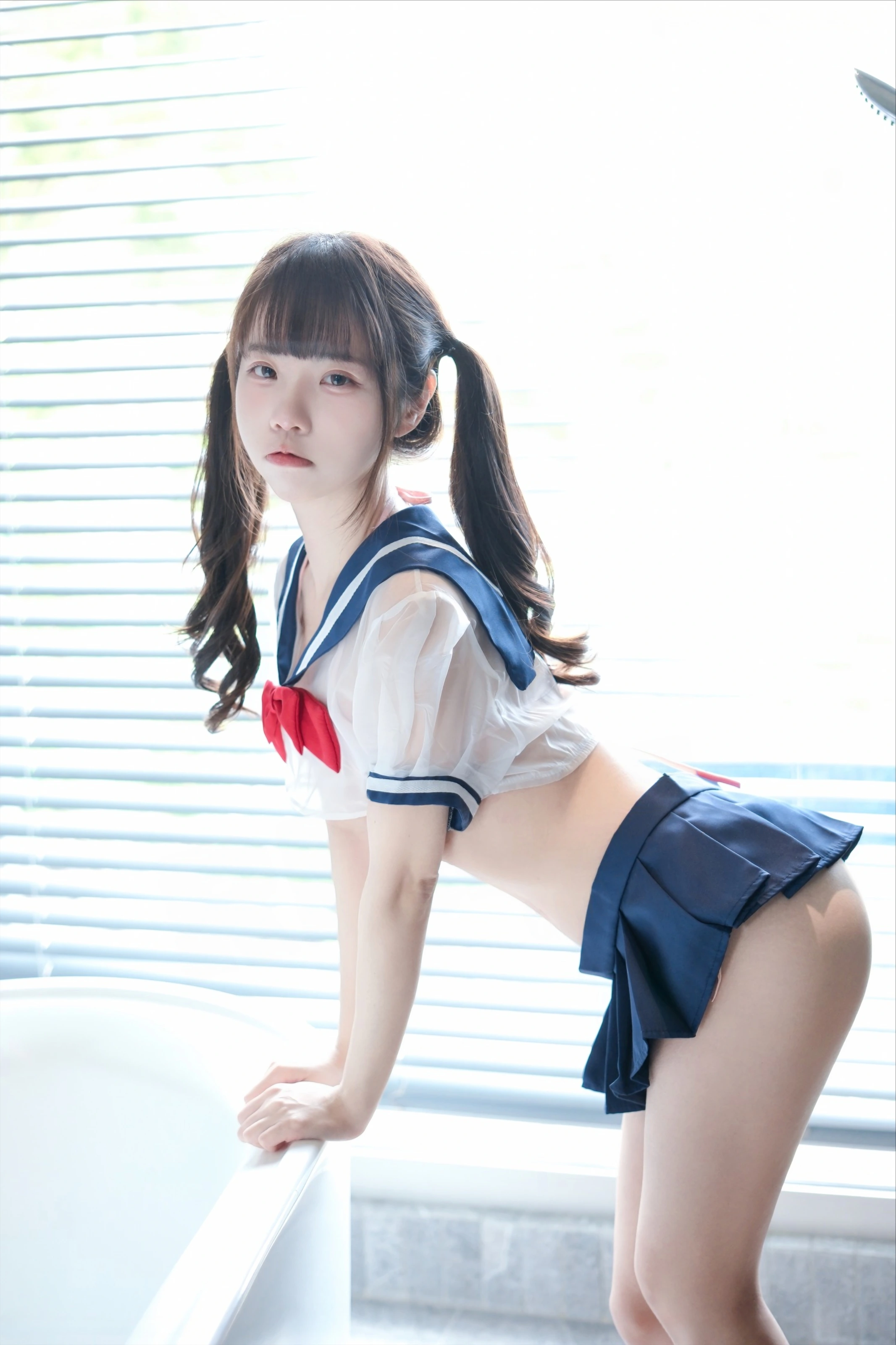 可可小白兔 – 透明学生服 [64P]插图3