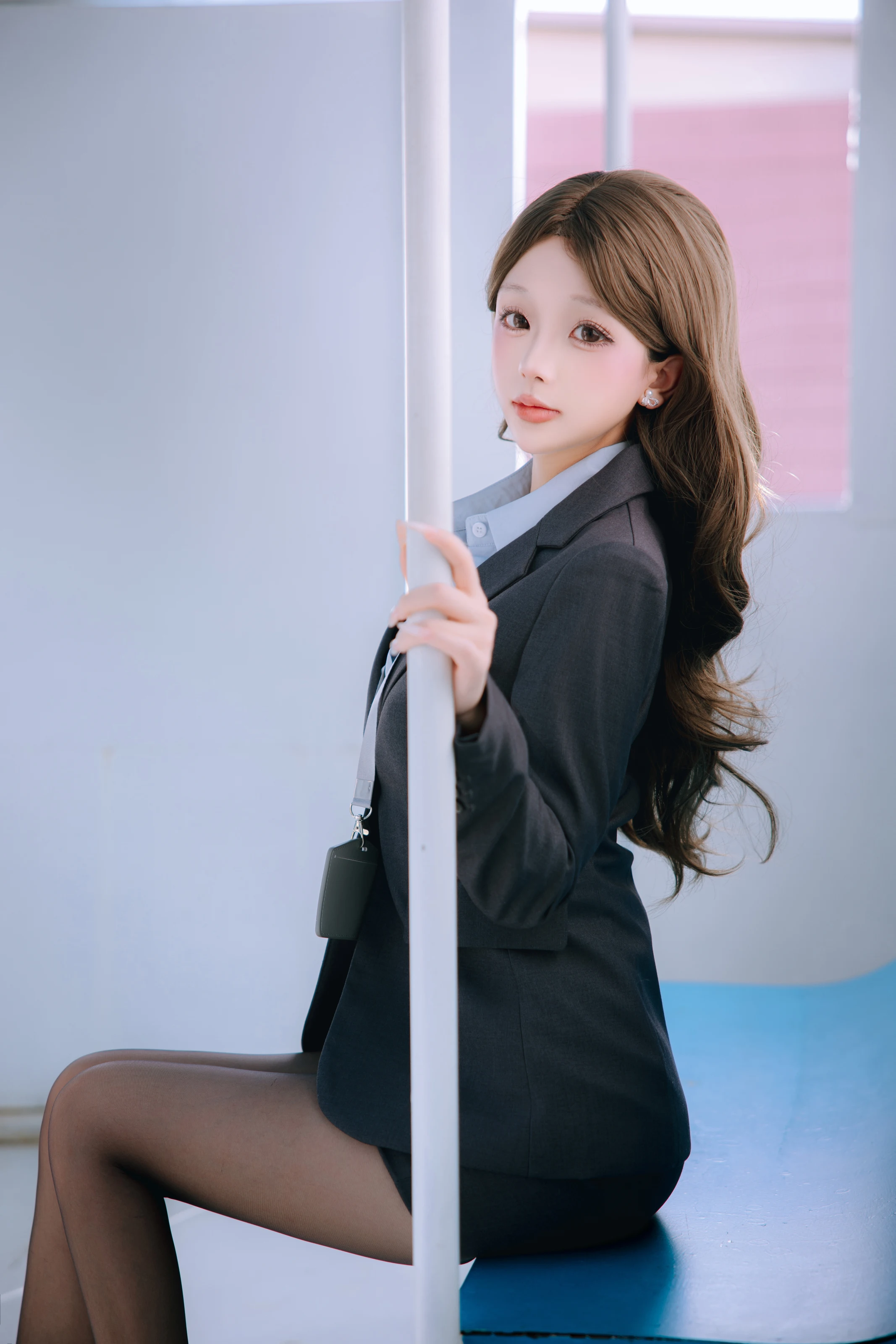 日奈娇 – 电车上班族 [222P]插图2