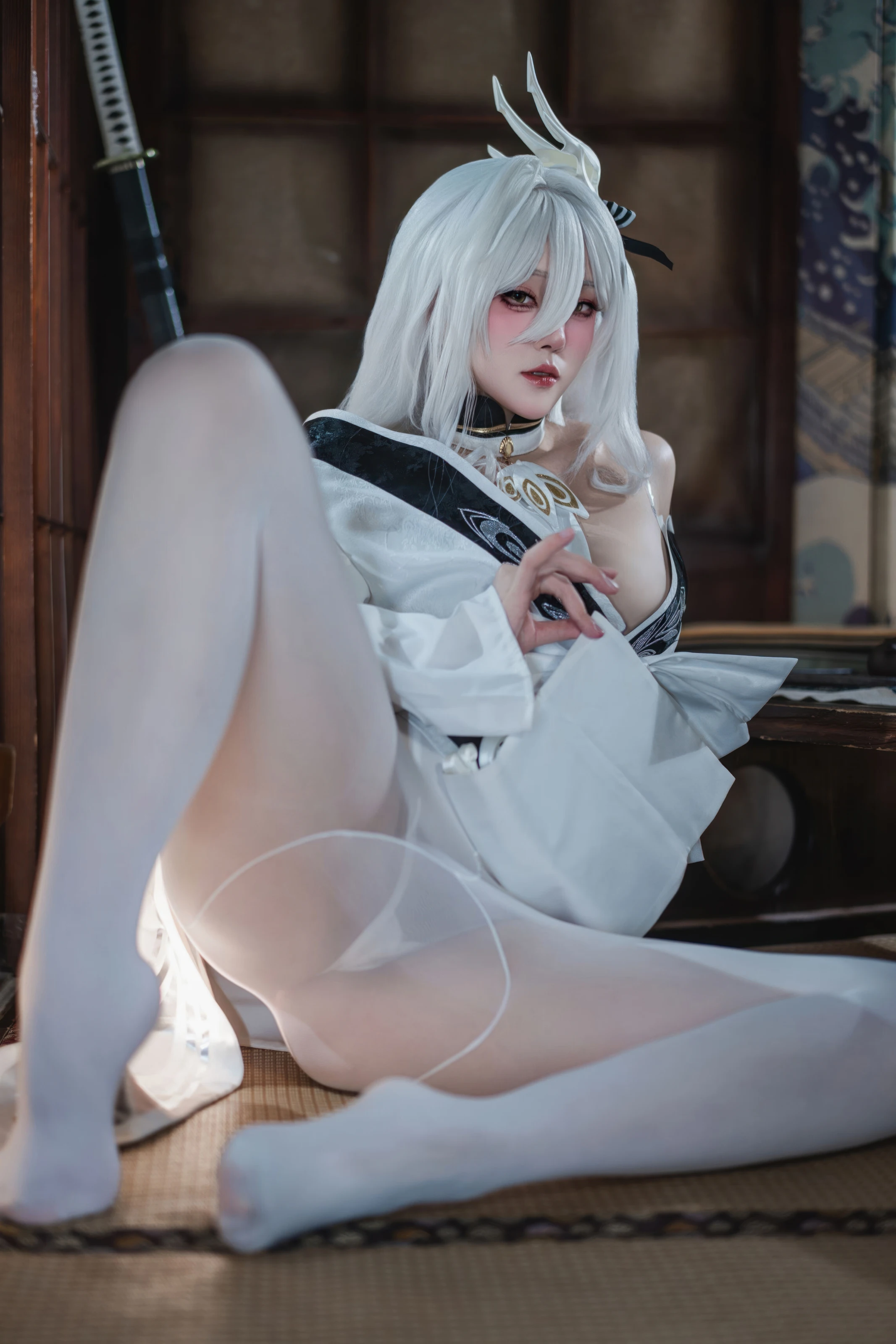 Natsuko夏夏子 – 碧蓝航线 白凤和服 [87P]|图集秀
