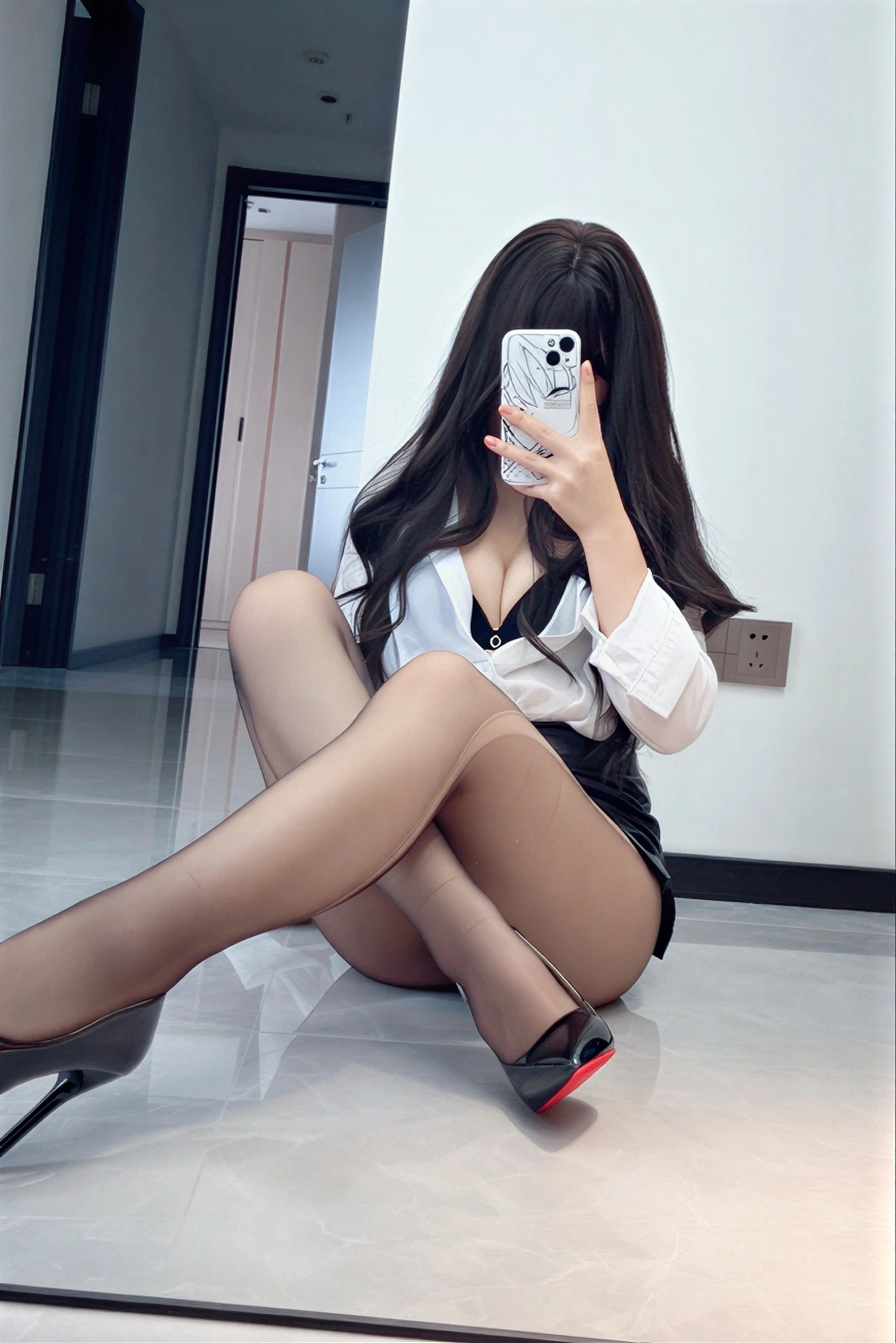 Bangni邦尼 – 老师好 自拍 [21P]插图3