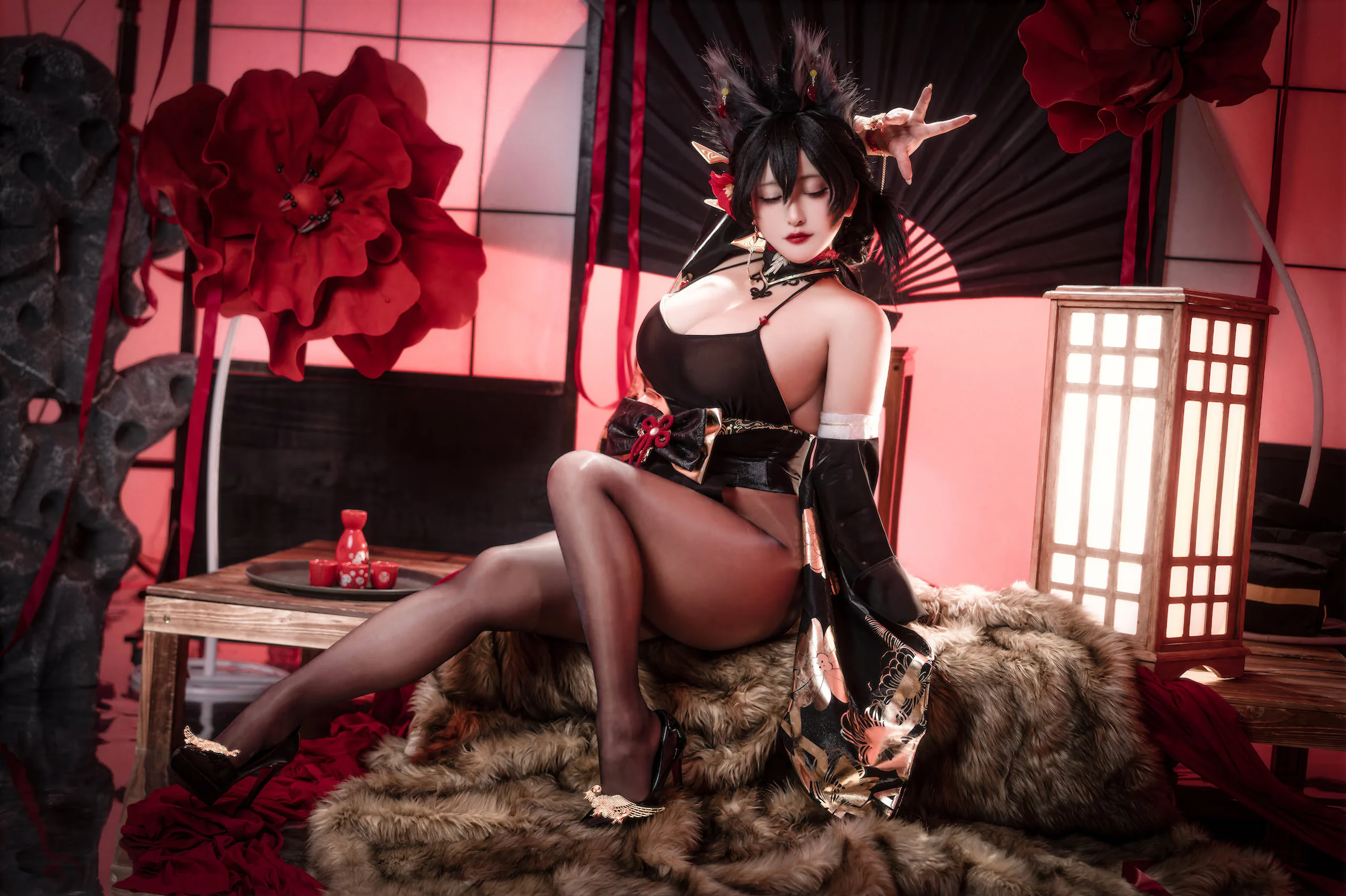 洛璃 LoLiSAMA – 碧蓝航线 近江 原皮 [67P]插图4