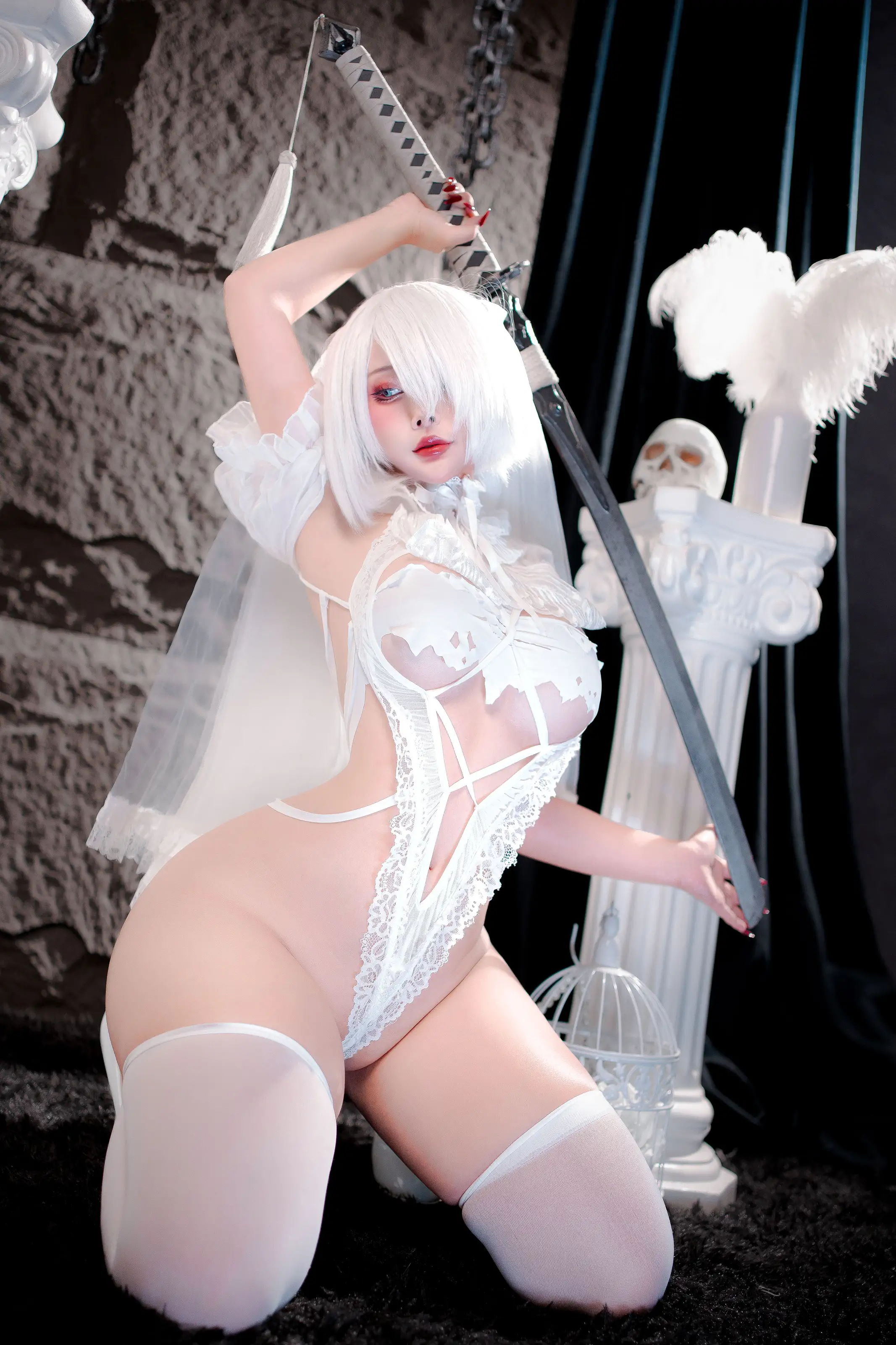 Sayo Momo – 2B Bride [51P]|图集秀