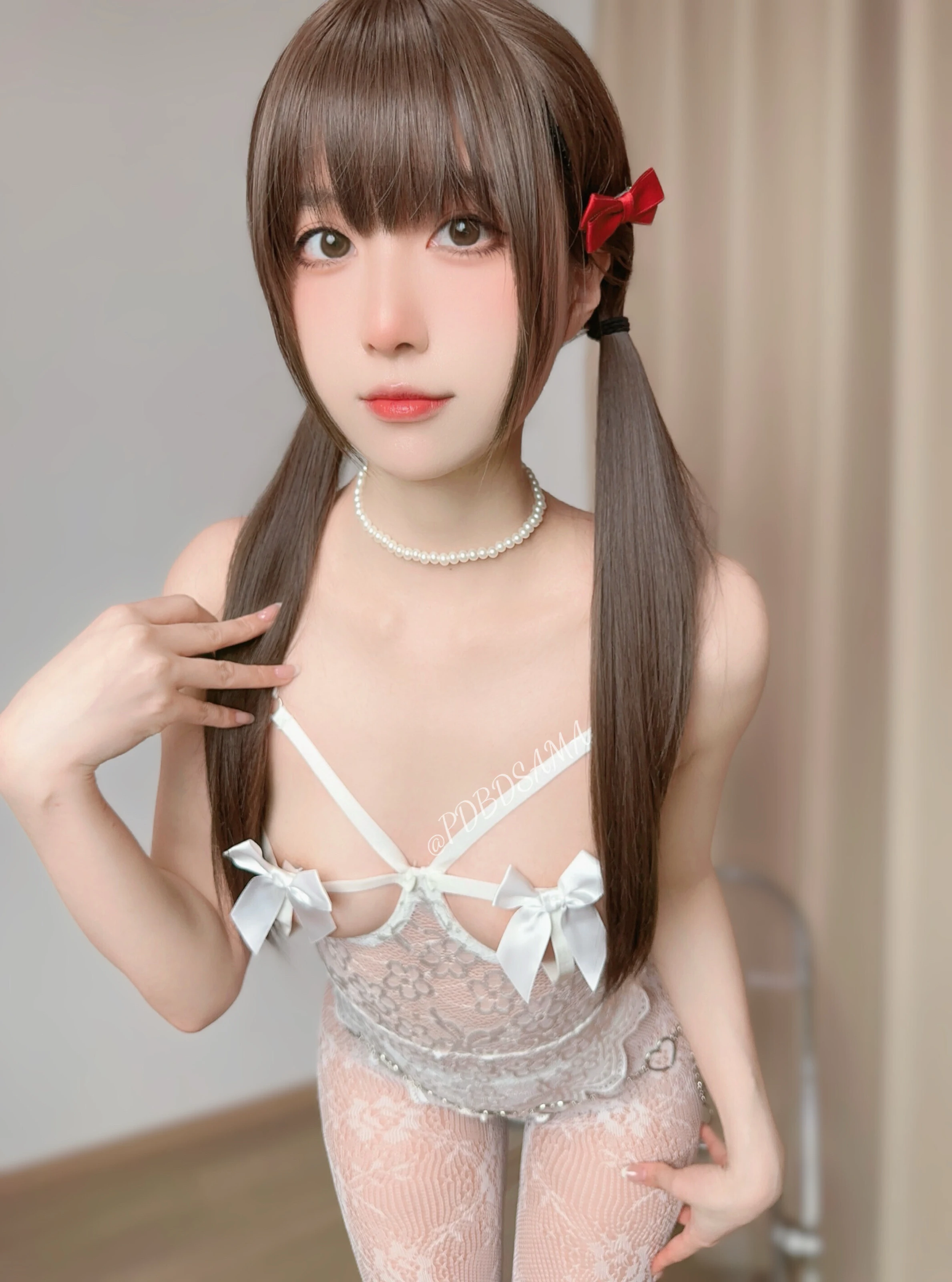 布丁大法 – 白色蕾丝 [45P]插图4
