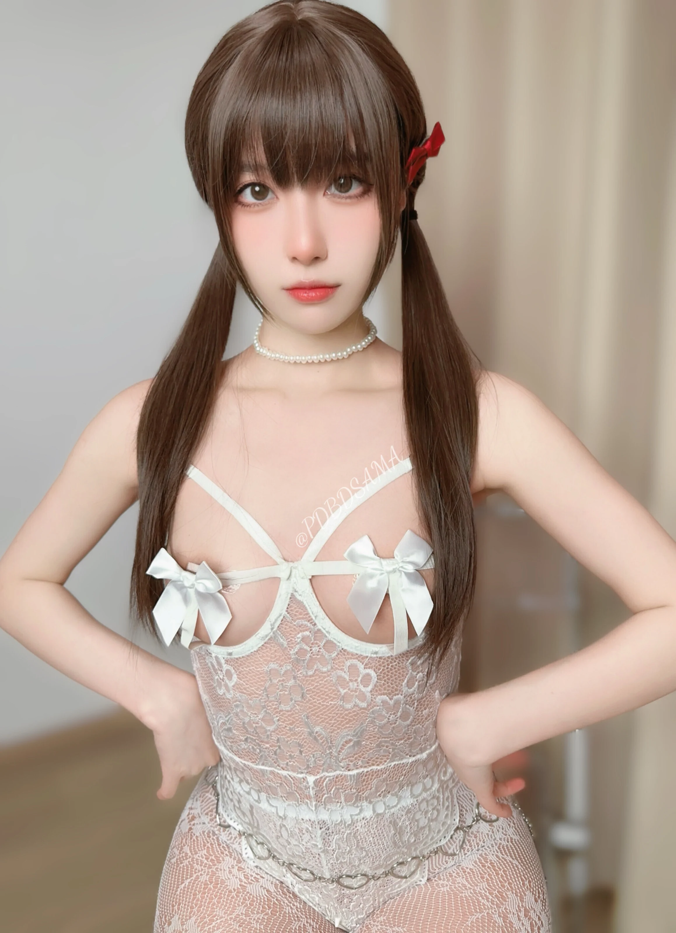 布丁大法 – 白色蕾丝 [45P]插图6
