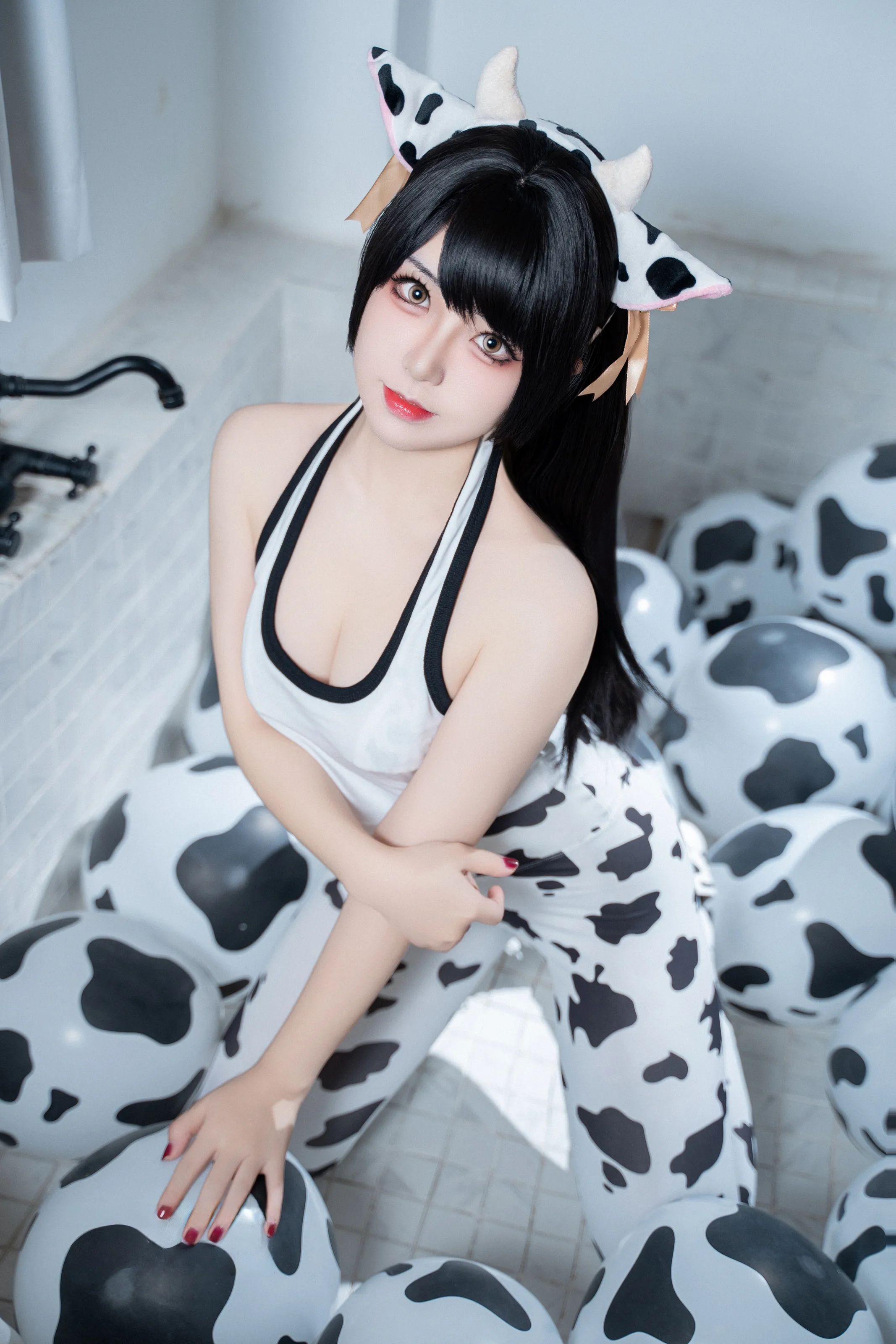 虎森森 – 小奶牛 [45P]插图1