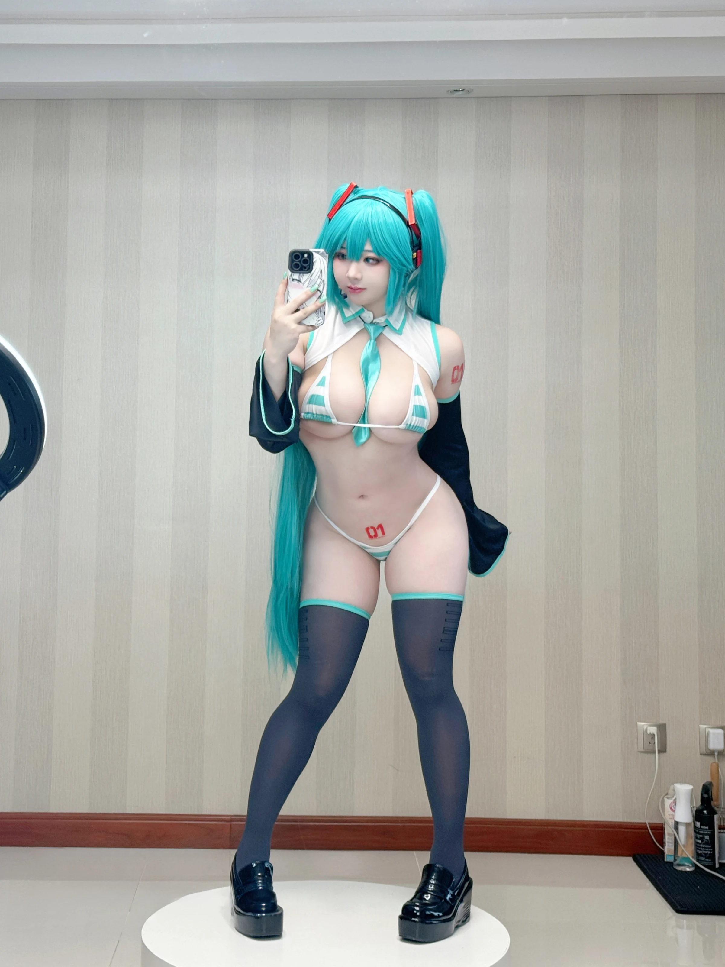 皮皮奶可可爱了啦 – 初音 自拍包 [57P]插图3