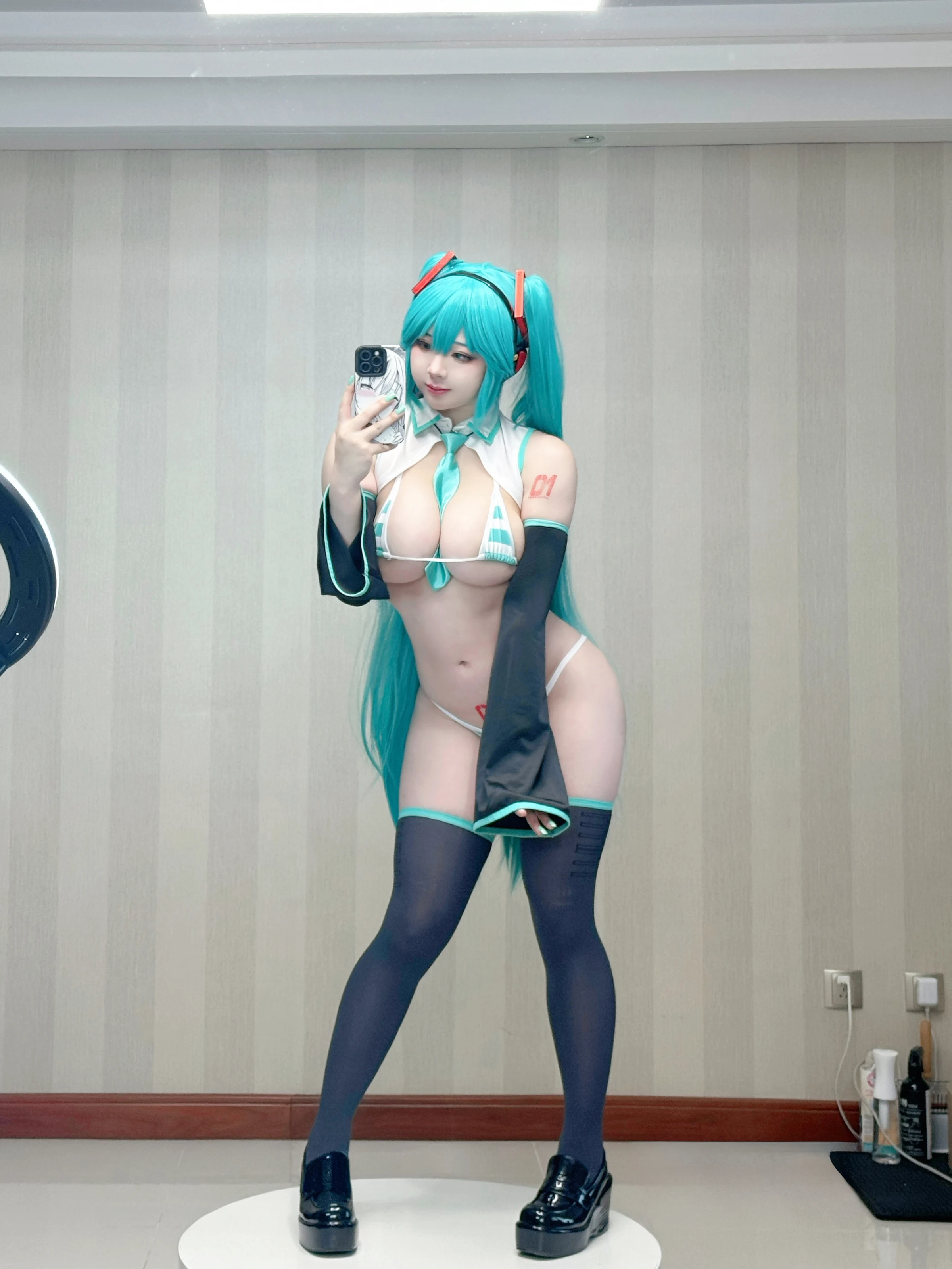 皮皮奶可可爱了啦 – 初音 自拍包 [57P]插图4