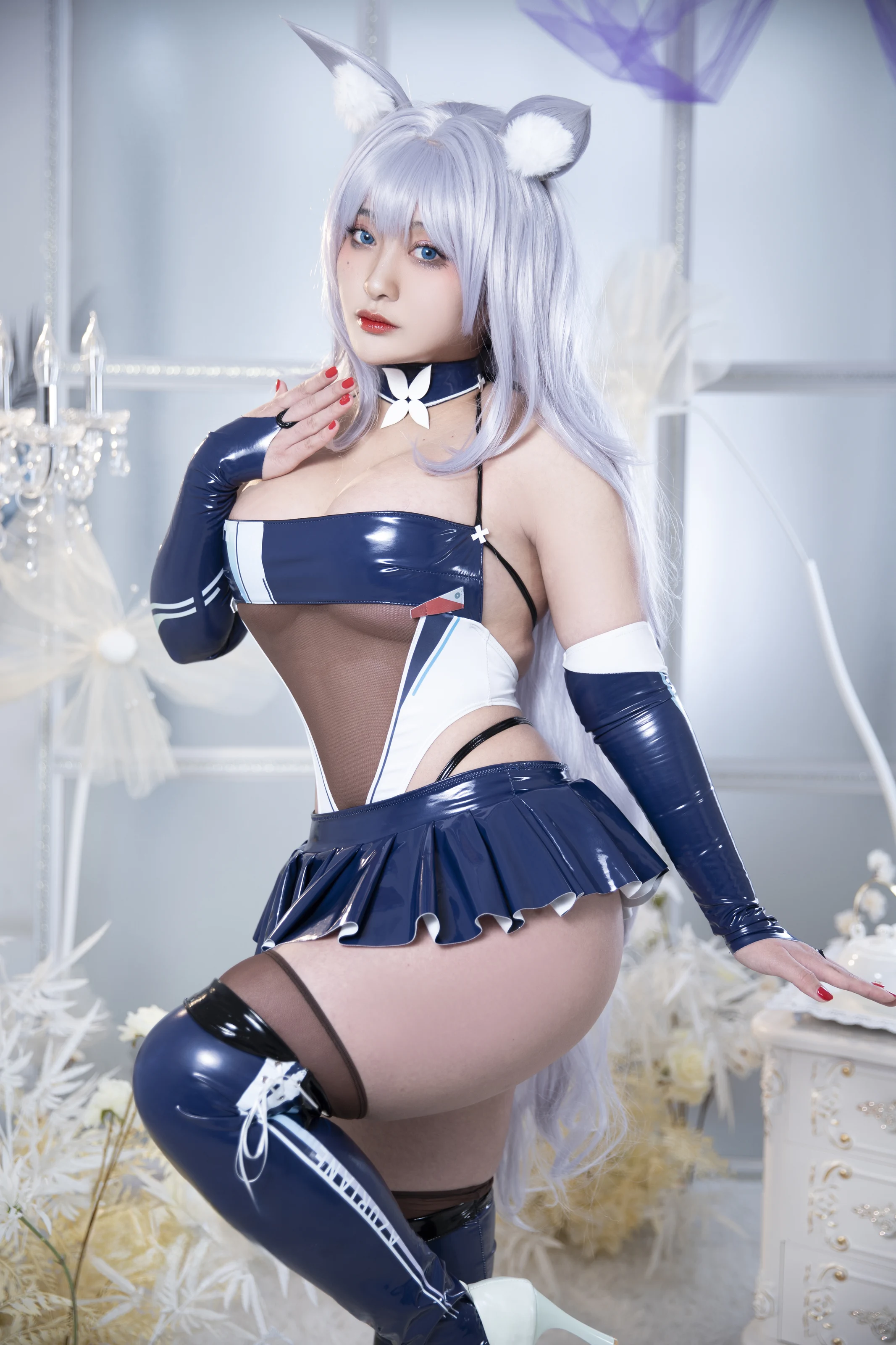 洛璃 LoLiSAMA – 碧蓝航线 信浓赛车 [61P]插图3