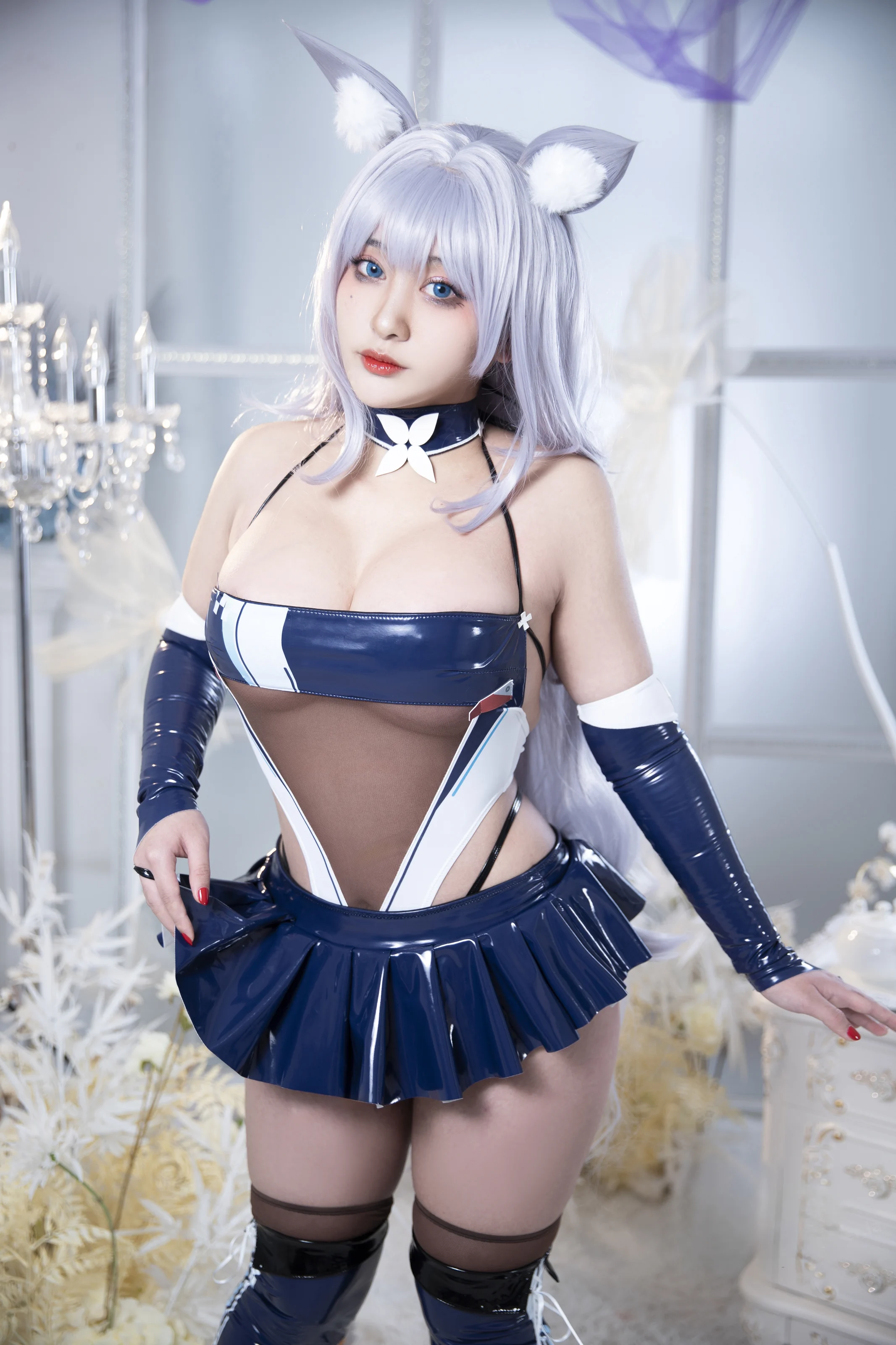 洛璃 LoLiSAMA – 碧蓝航线 信浓赛车 [61P]插图5