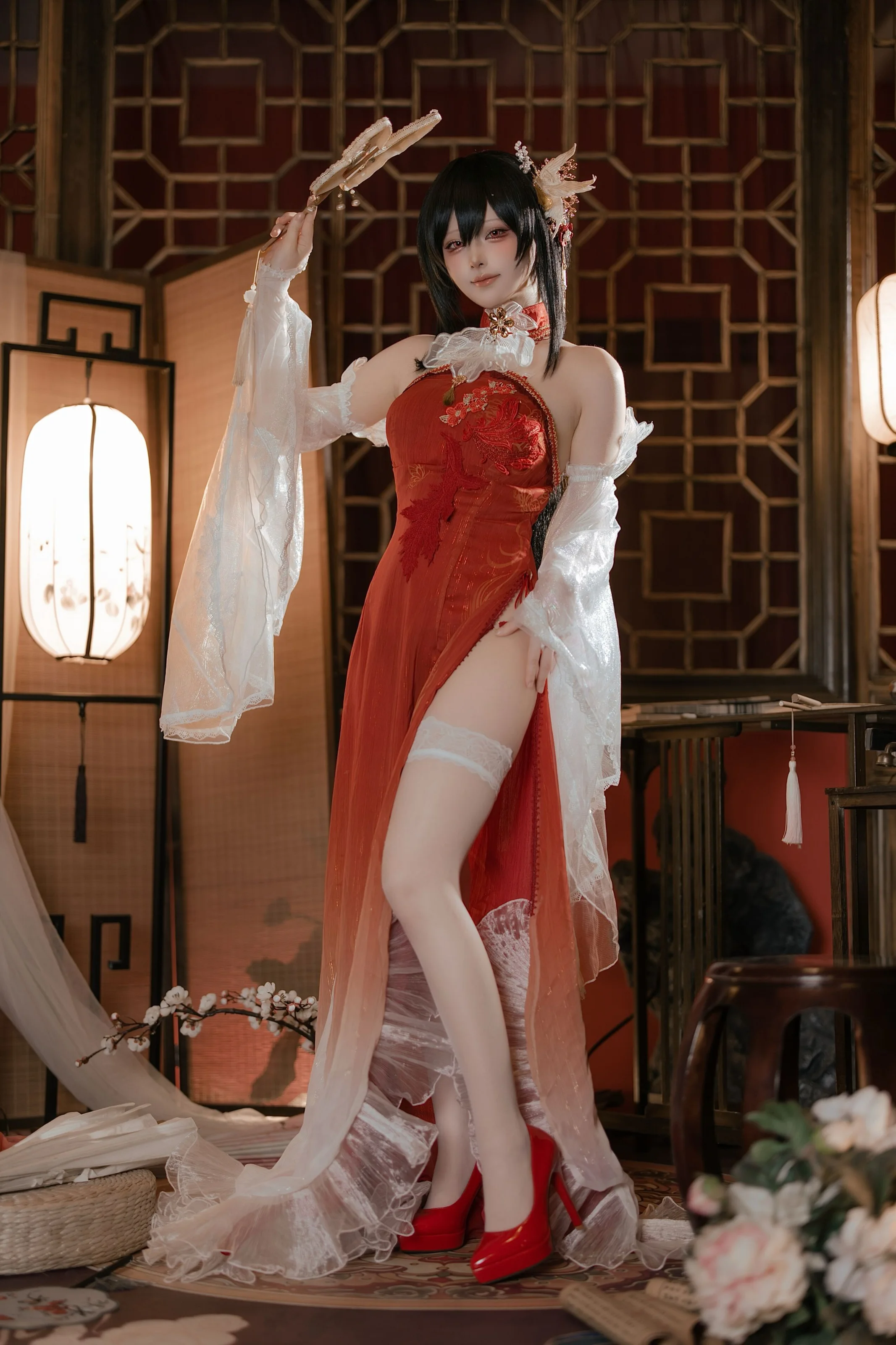 屿鱼 – 碧蓝航线 镇海 锦帐良宵 [65P]插图1