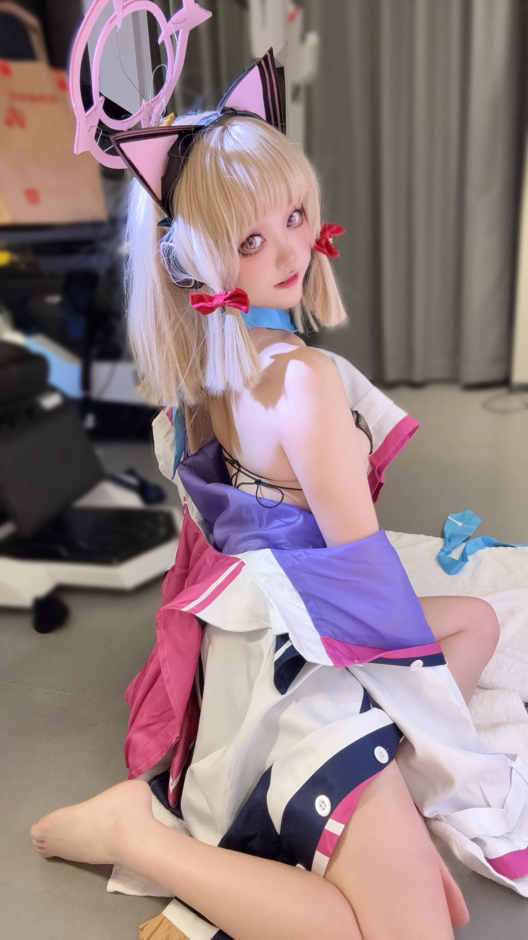 神沢永莉 – 小桃 小方块 [83P]插图2