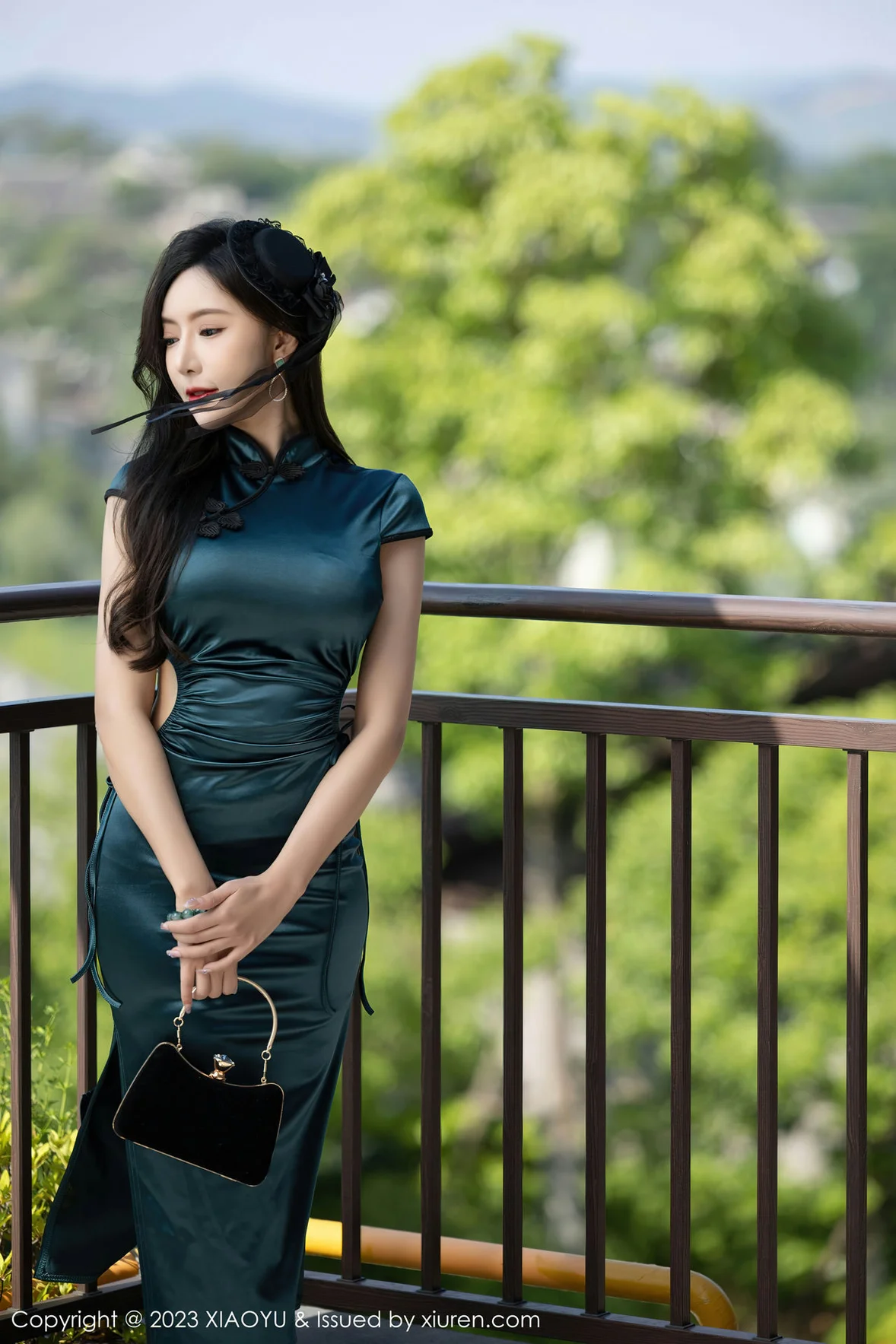 XIAOYU 语画界 Vol.1048 王馨瑶 暗绿色旗袍 [85P]插图3