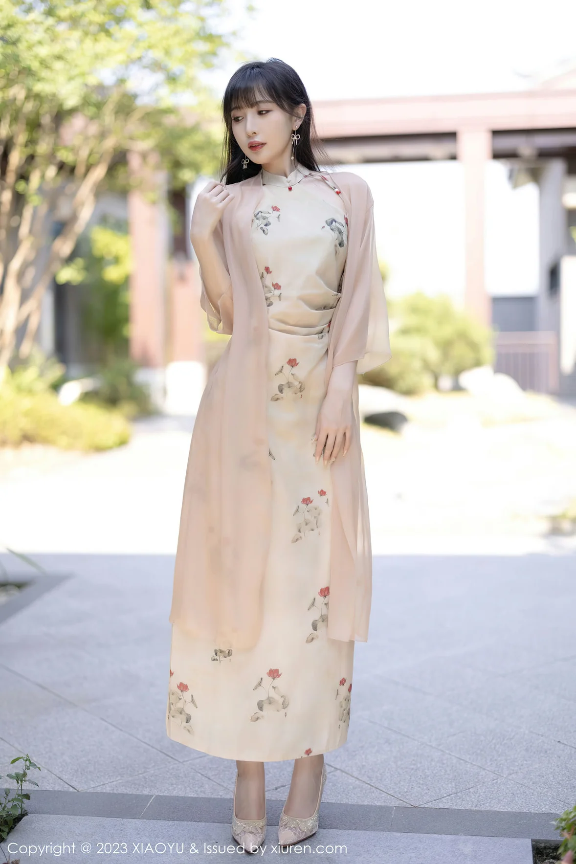 XIAOYU 语画 Vol.1071 林星阑 浅色薄纱贵州旅拍 [94P]插图5