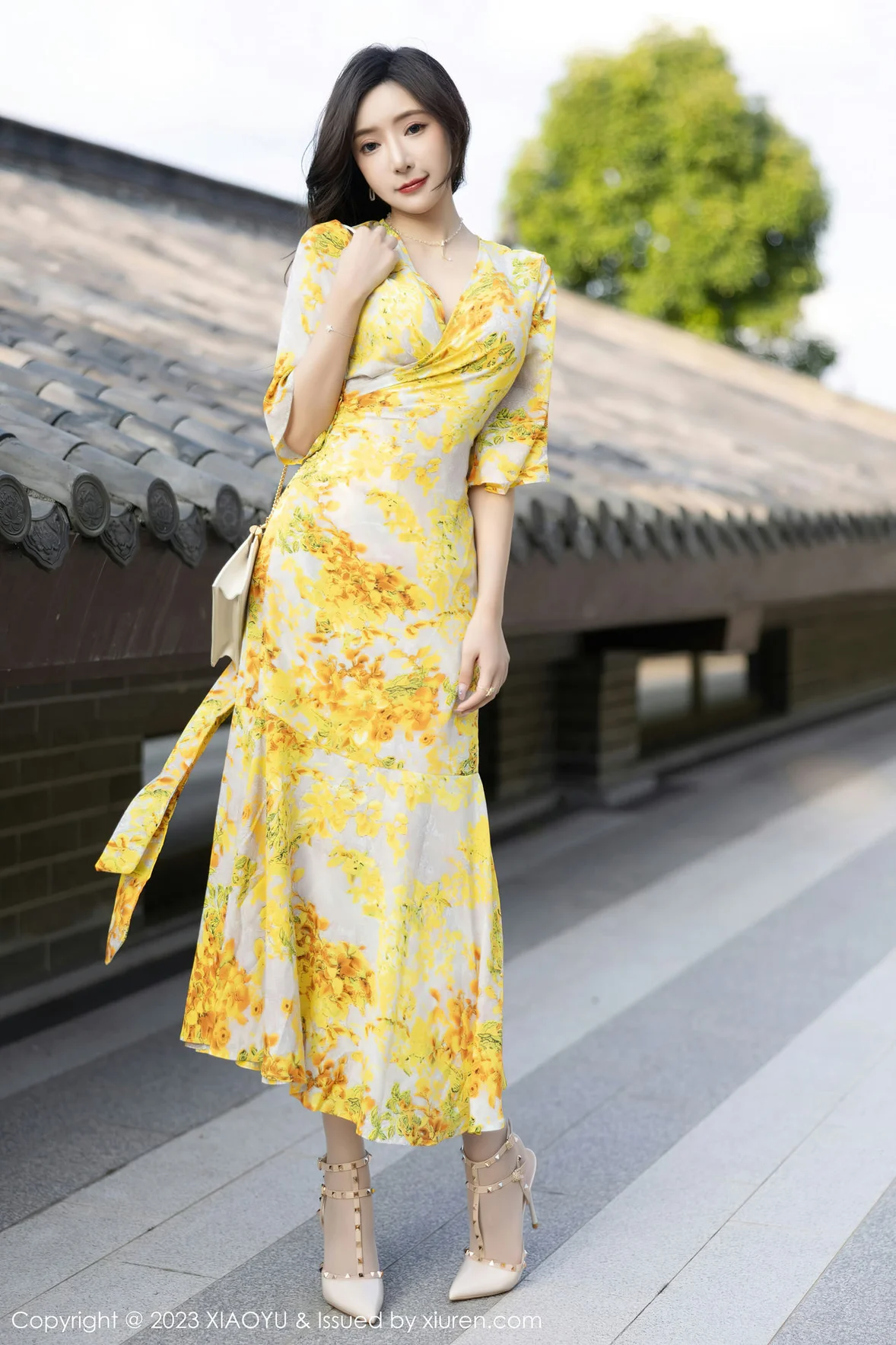 XIAOYU 语画界 Vol.1043 王馨瑶yanni 白色蕾丝内衣贵州旅拍 [91P]插图4