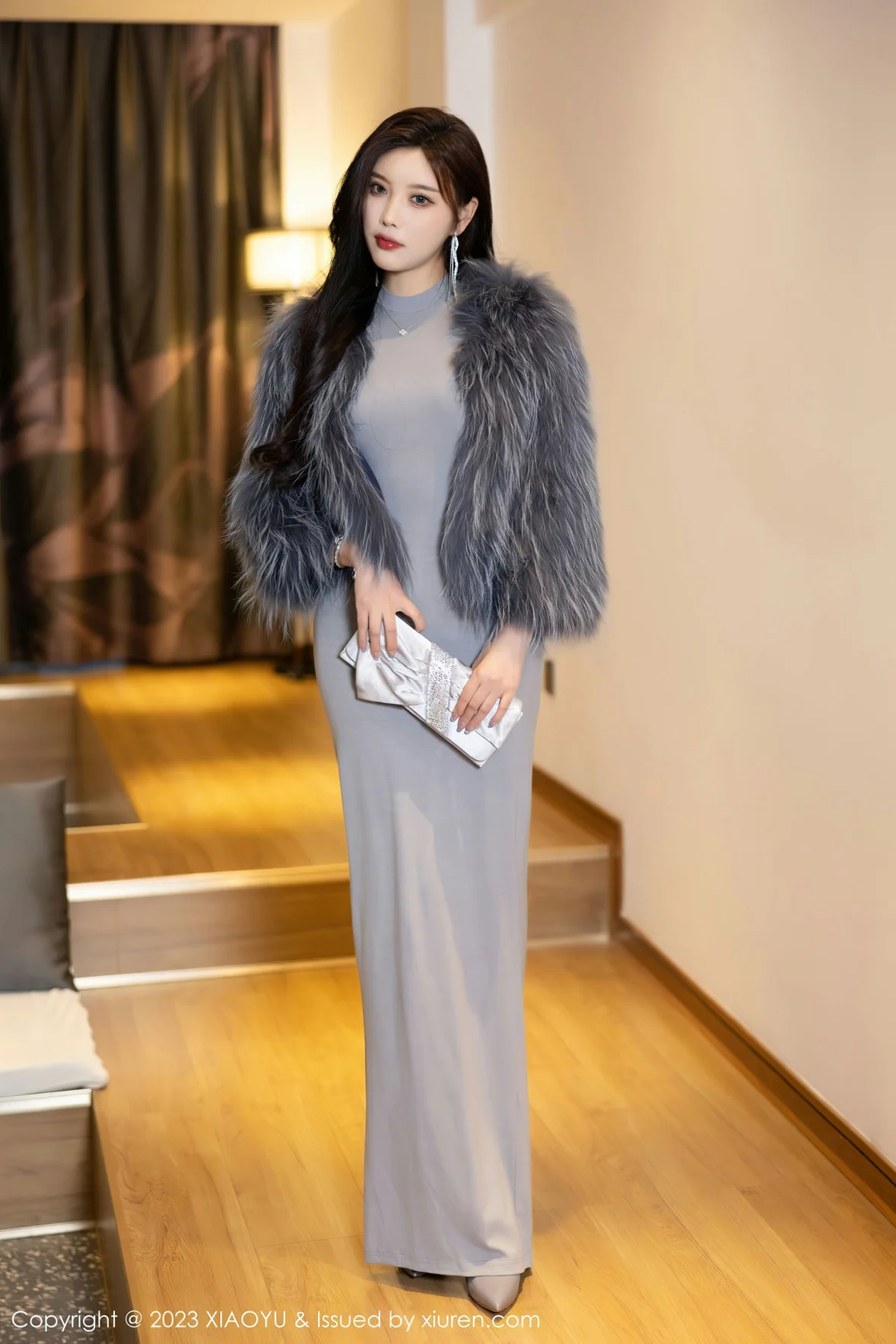 XIAOYU 语画界 Vol.1051 杨晨晨Yome 灰色镂空连衣贵州旅拍 [88P]|图集秀