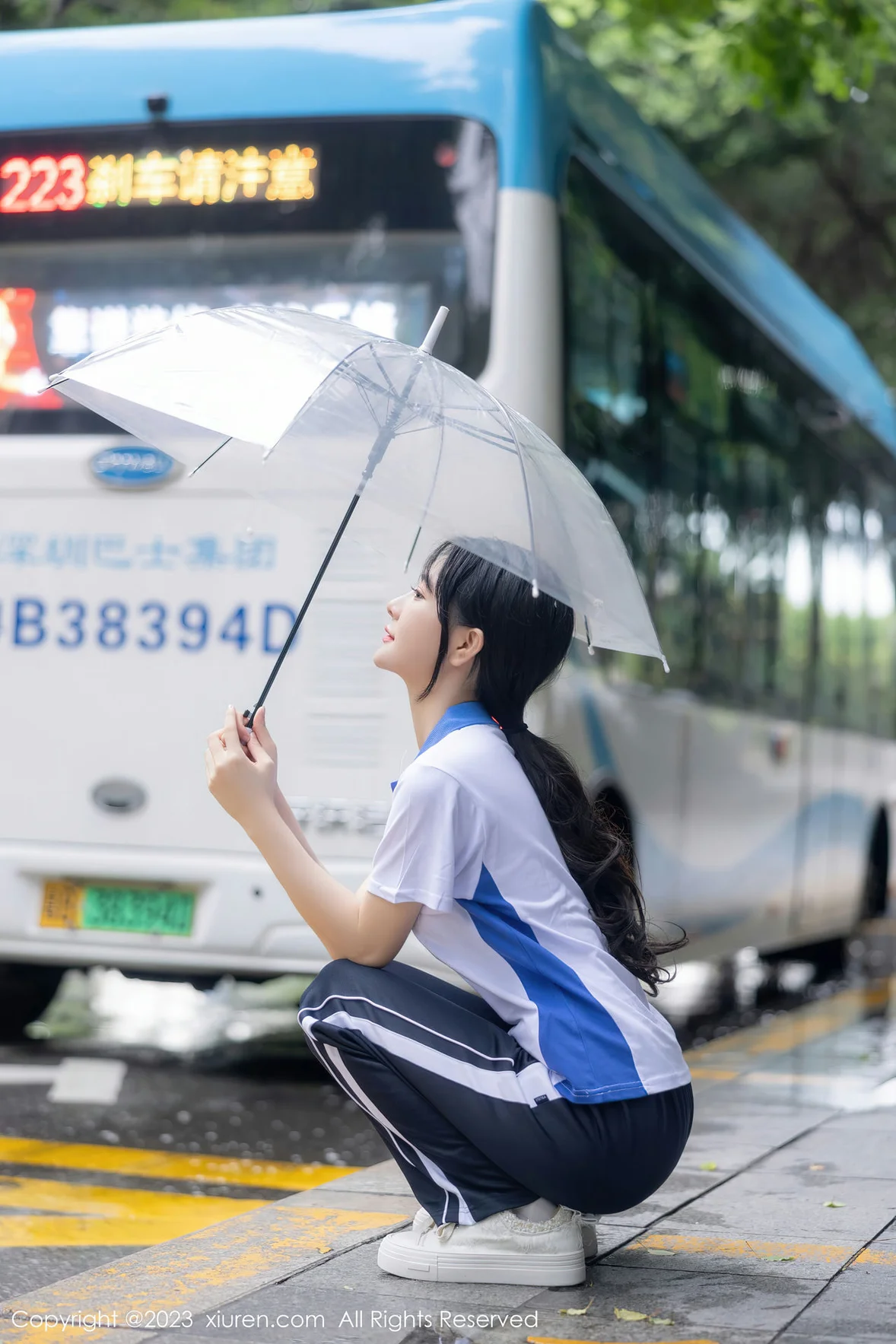 XiuRen 秀人 No.7085 幼幼 学生制服性感写真 [103P]插图3