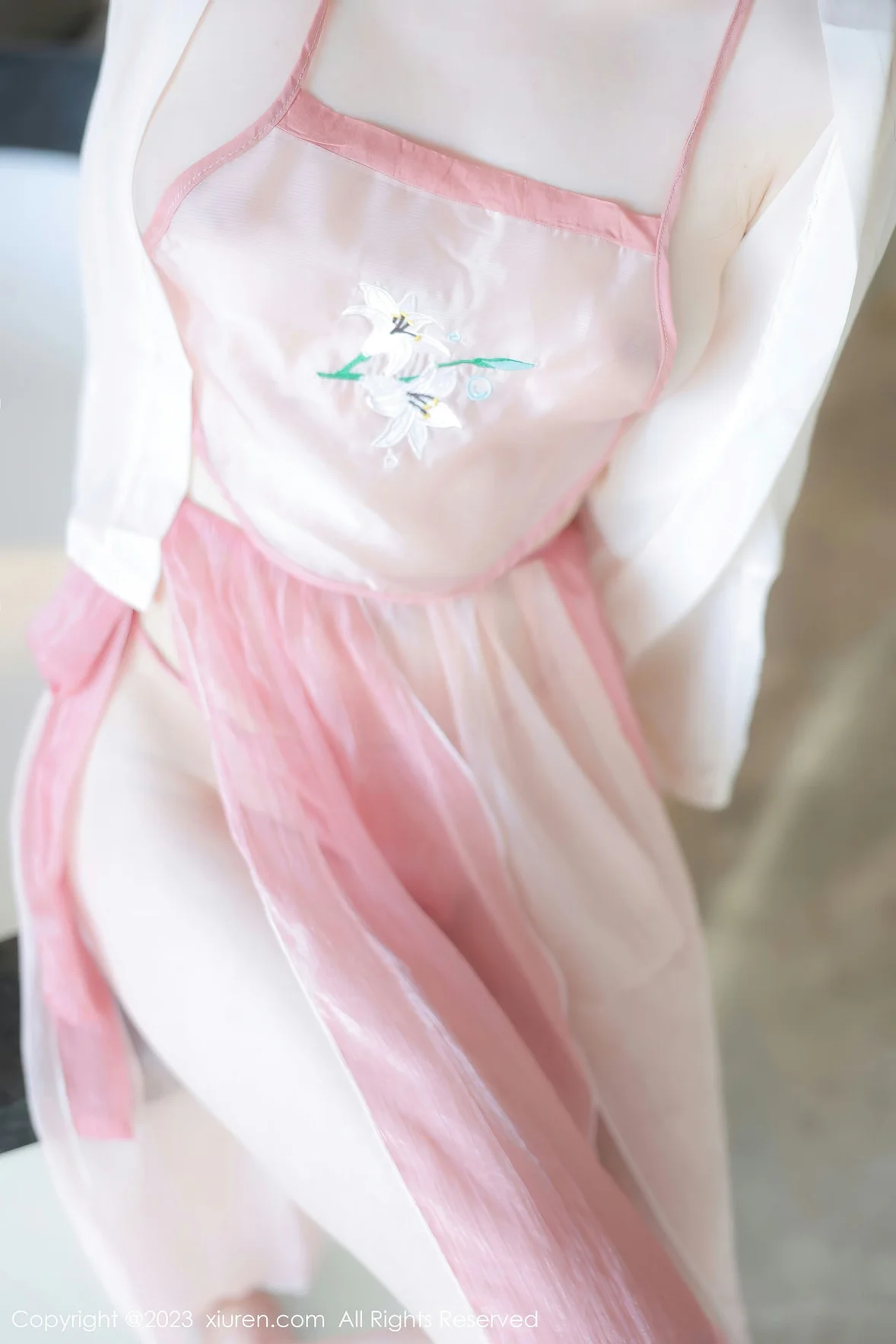 XiuRen 秀人 No.6926 林悠悠 首套写真粉色古装 [78P]插图7