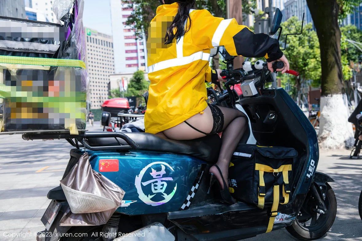 XiuRen 秀人 No.7093 王婉悠Queen 外卖员装扮性感写真 [92P]插图1