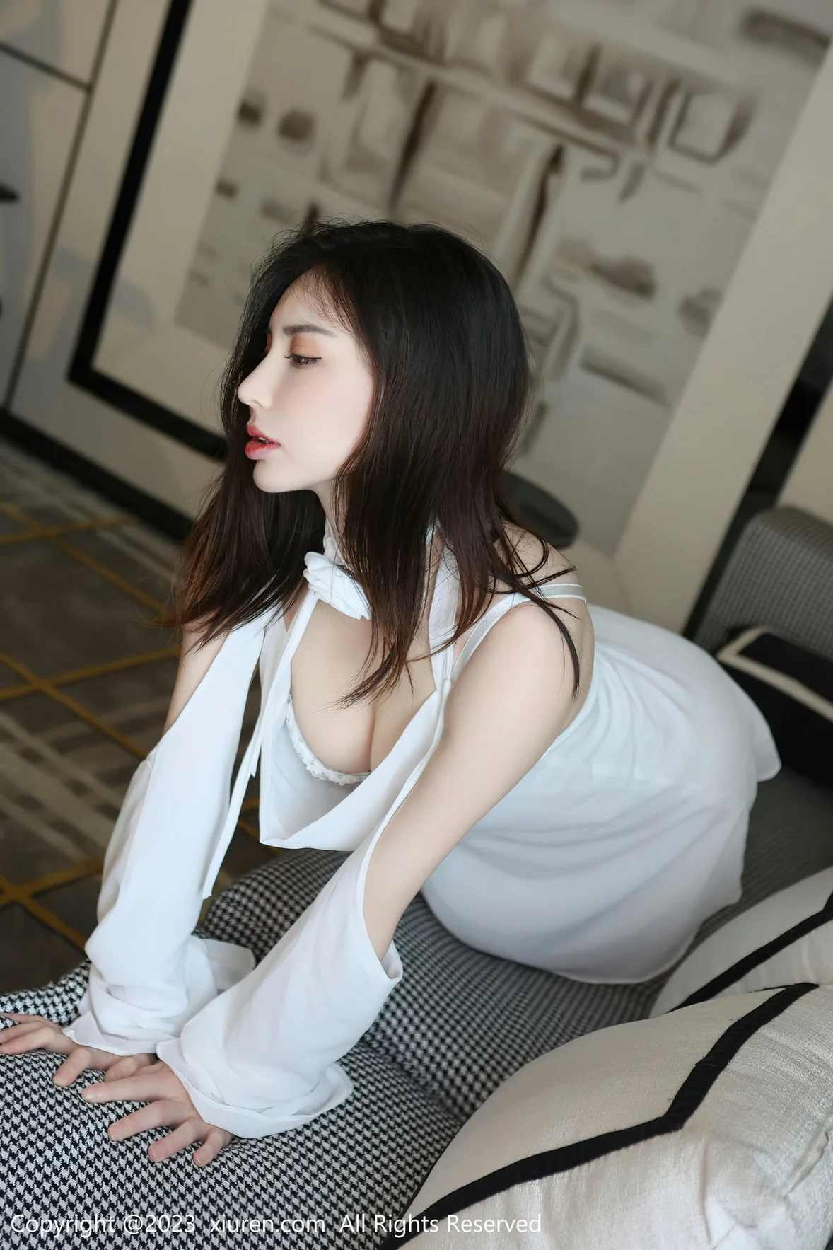 XiuRen 秀人 No.6877 修水管剧情写真王曼柔 性感写真 [71P]插图5