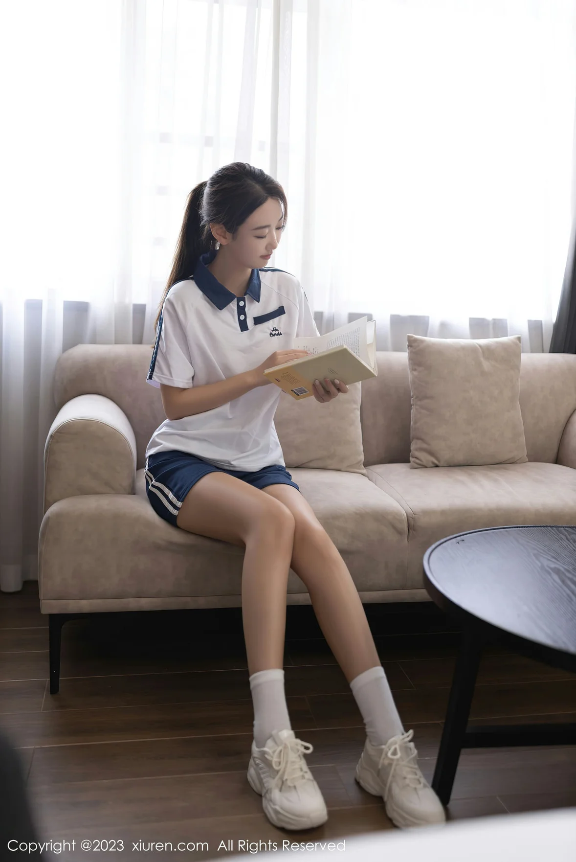 XiuRen 秀人 No.7091 唐安琪 白色学妹性感写真 [81P]插图3