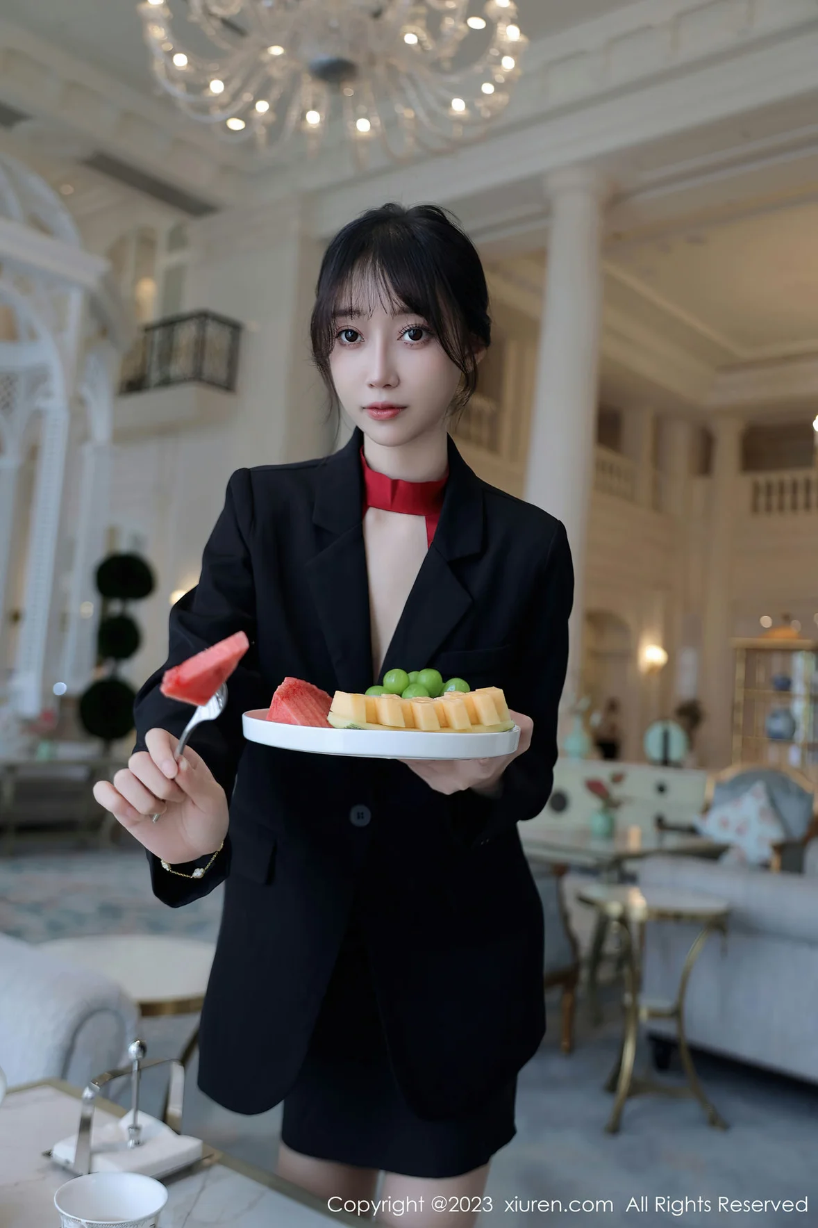 XiuRen 秀人 No.7102 玥儿玥er 红色情趣杭州旅拍 [64P]插图4