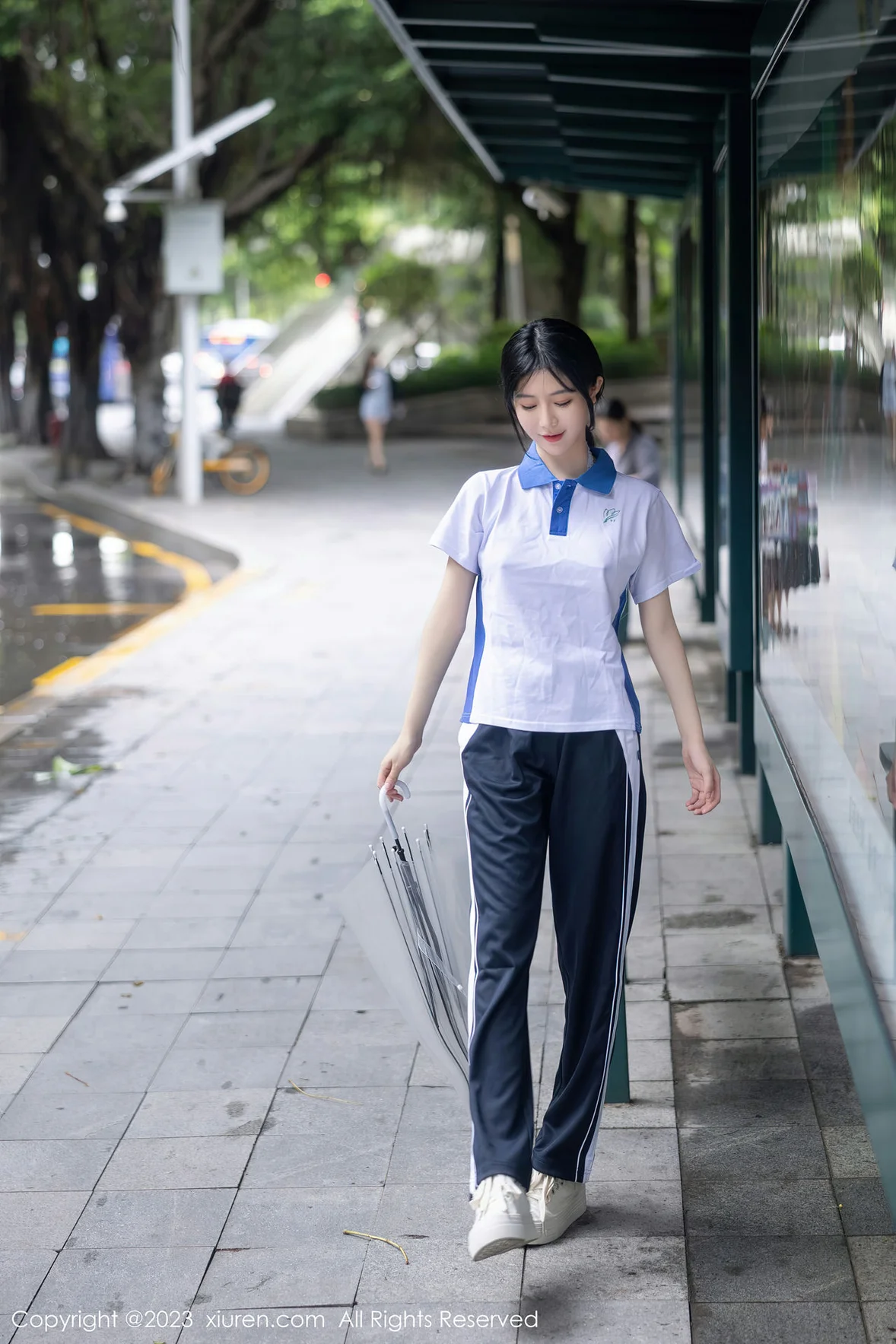 XiuRen 秀人 No.7085 幼幼 学生制服性感写真 [103P]插图1