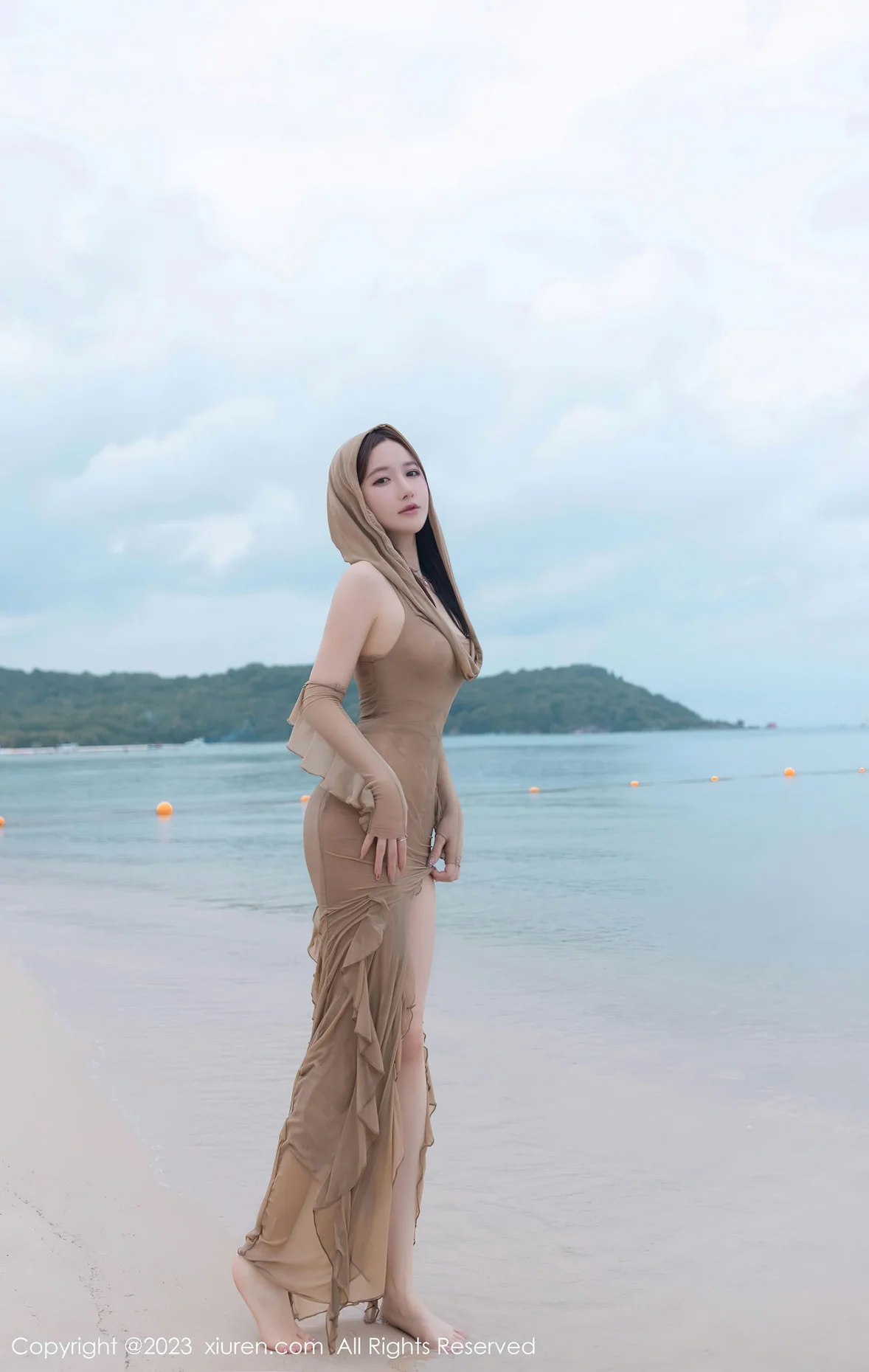 XiuRen 秀人 No.7288 鱼子酱Fish 沙滩渔网性感写真 [78P]插图3