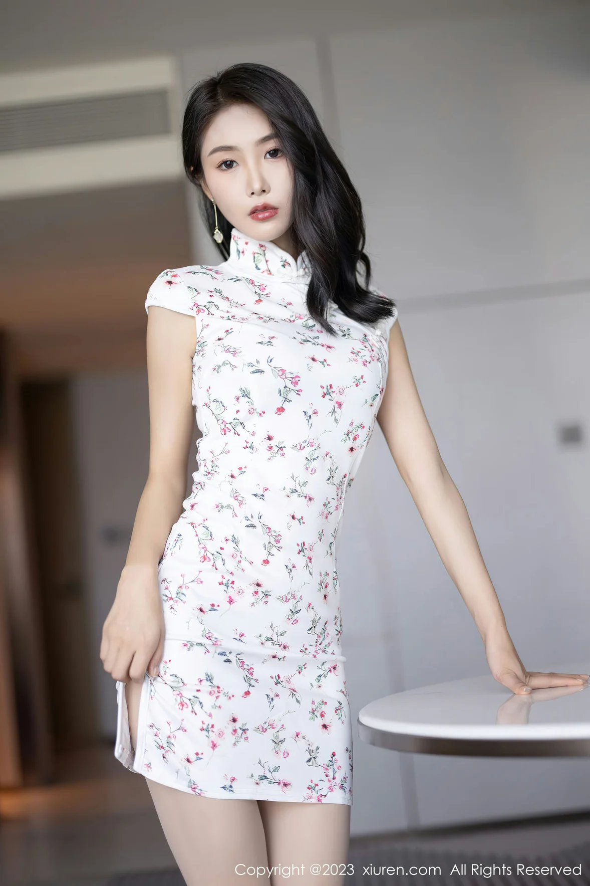 XiuRen 秀人 No.7279 苏苏阿 旗袍服饰性感写真 [88P]插图1