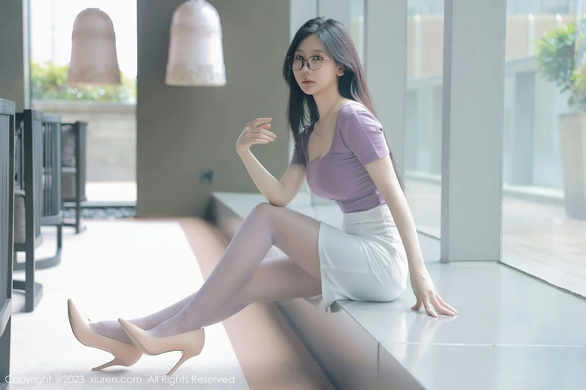 XiuRen 秀人 No.6865 尹甜甜 淡红色蕾丝内衣泰国旅拍 [86P]插图3