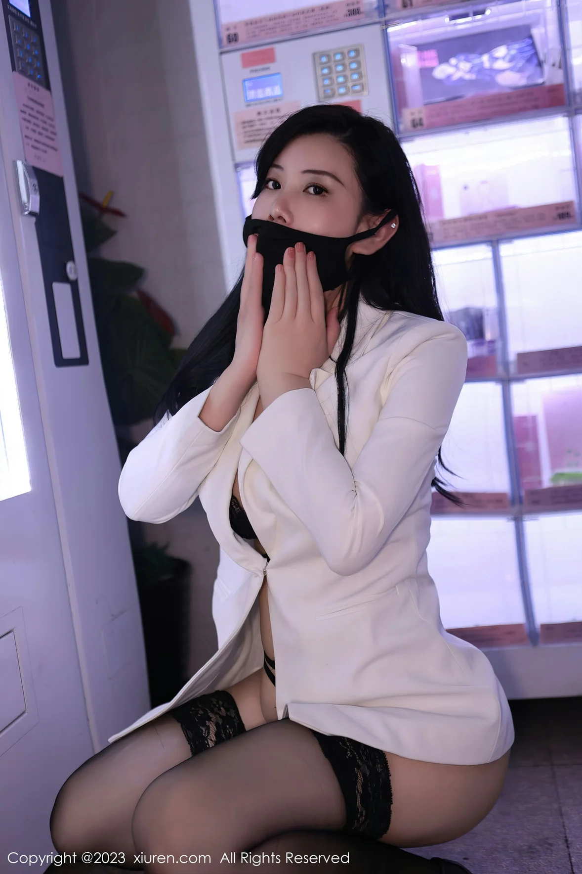 XiuRen 秀人 No.6930 王婉悠Queen 蕾丝情趣内衣性感写真 [73P]插图6