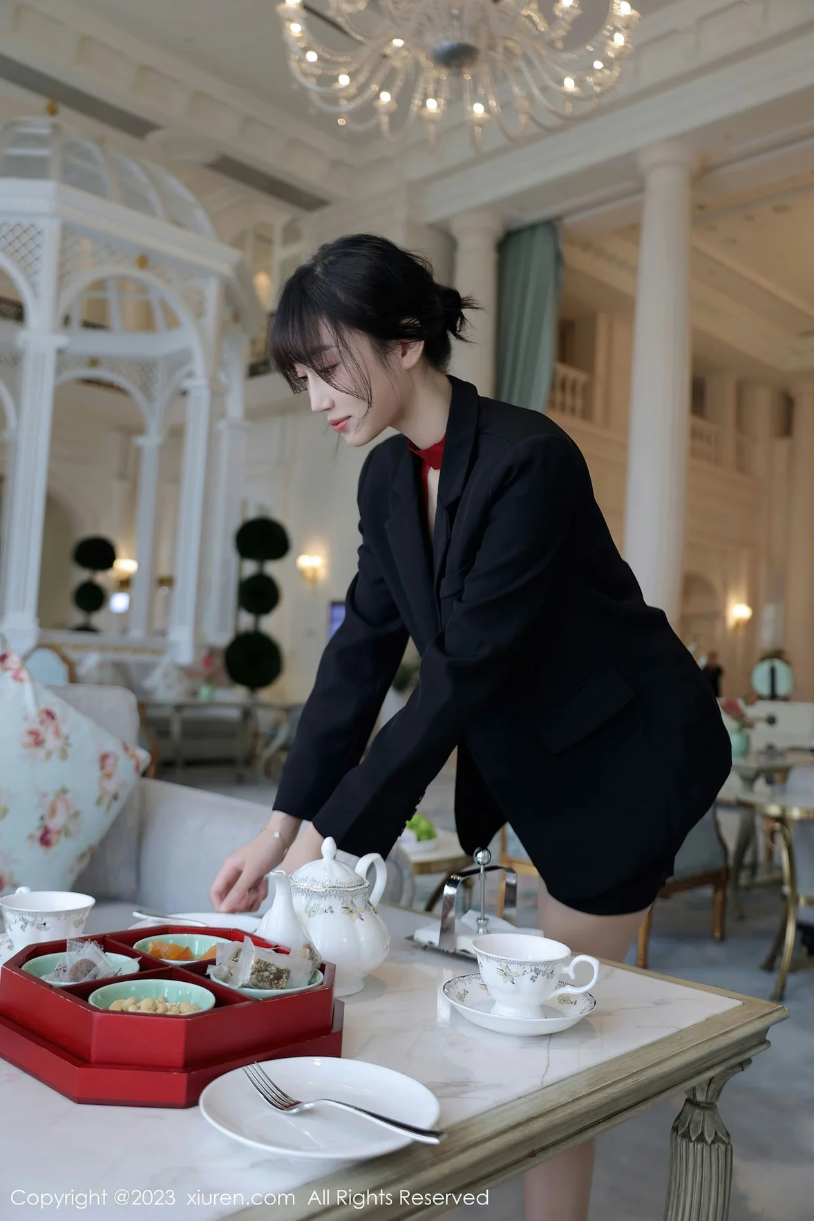 XiuRen 秀人 No.7102 玥儿玥er 红色情趣杭州旅拍 [64P]插图3