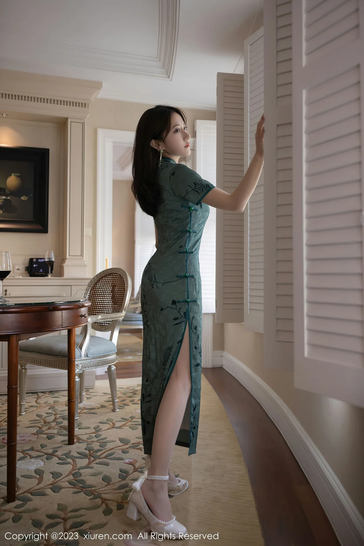 XiuRen 秀人 No.6893 鱼子酱Fish 旗袍写真巴厘岛旅拍 [82P]插图3