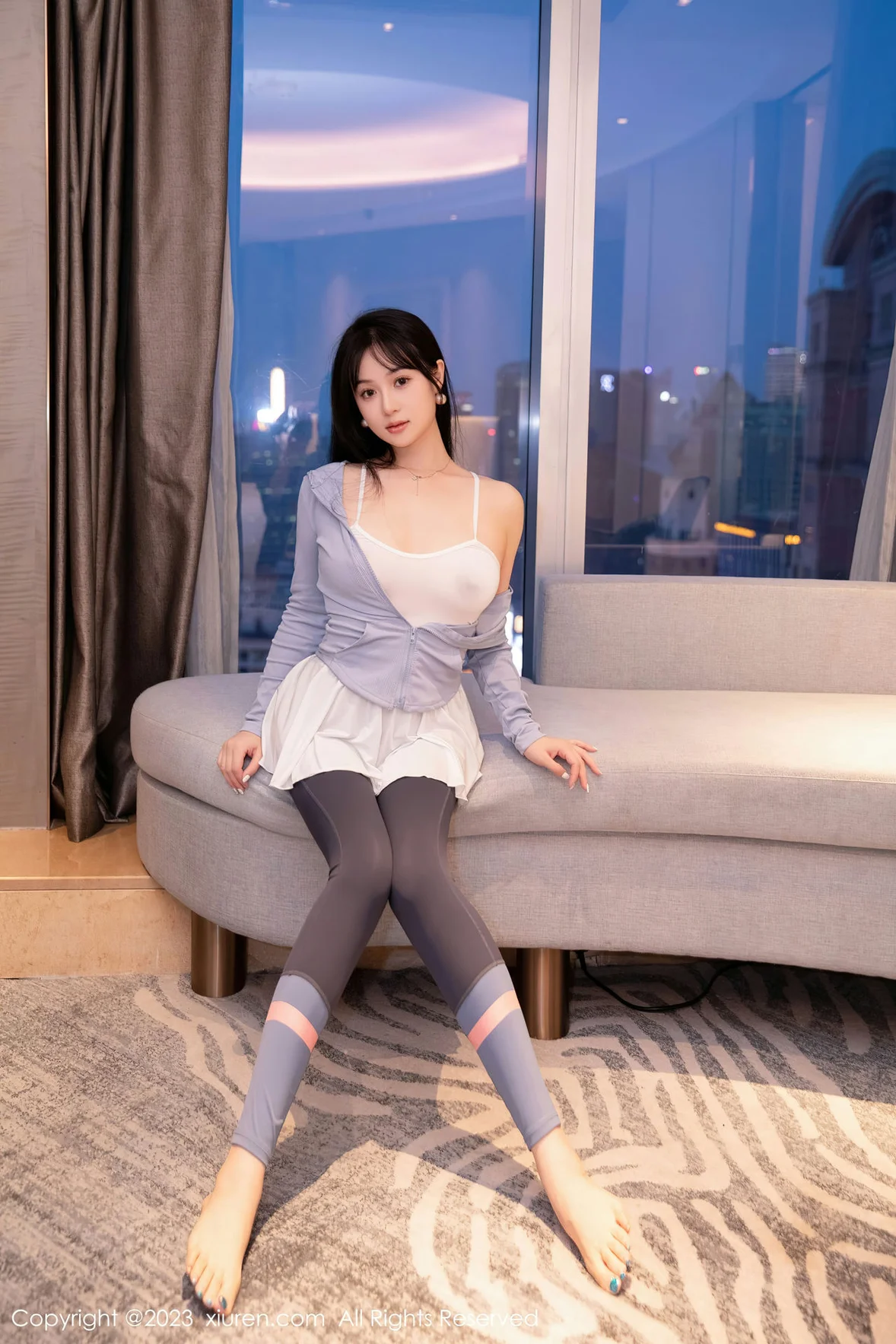 XiuRen 秀人 No.6968 柚琪Rich 轻透吊带性感写真 [84P]插图5