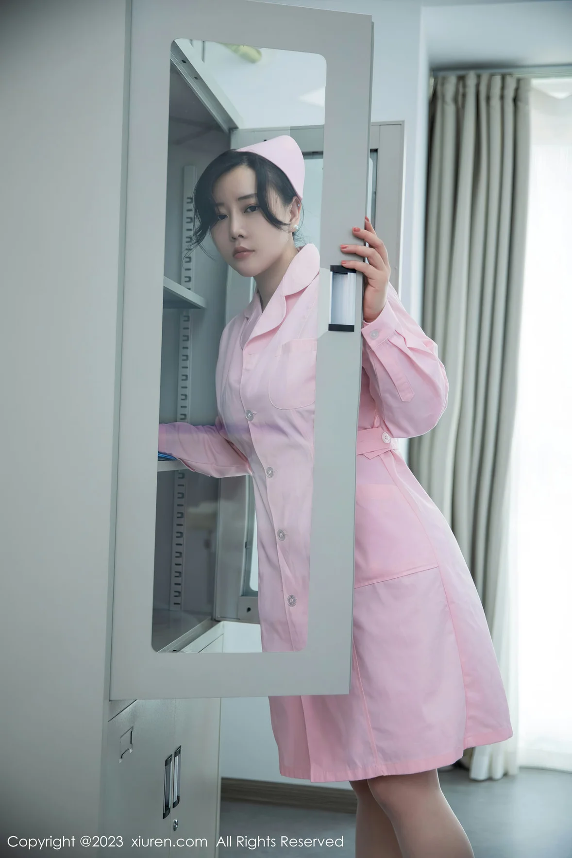 XiuRen 秀人 No.7199 王婉悠Queen 粉色情趣护士性感写真 [82P]插图4