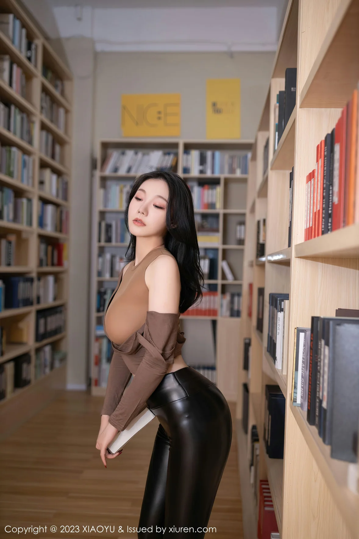 XiuRen 秀人 No.7133 安然anran 图书馆场景拍摄性感写真 [81P]插图5