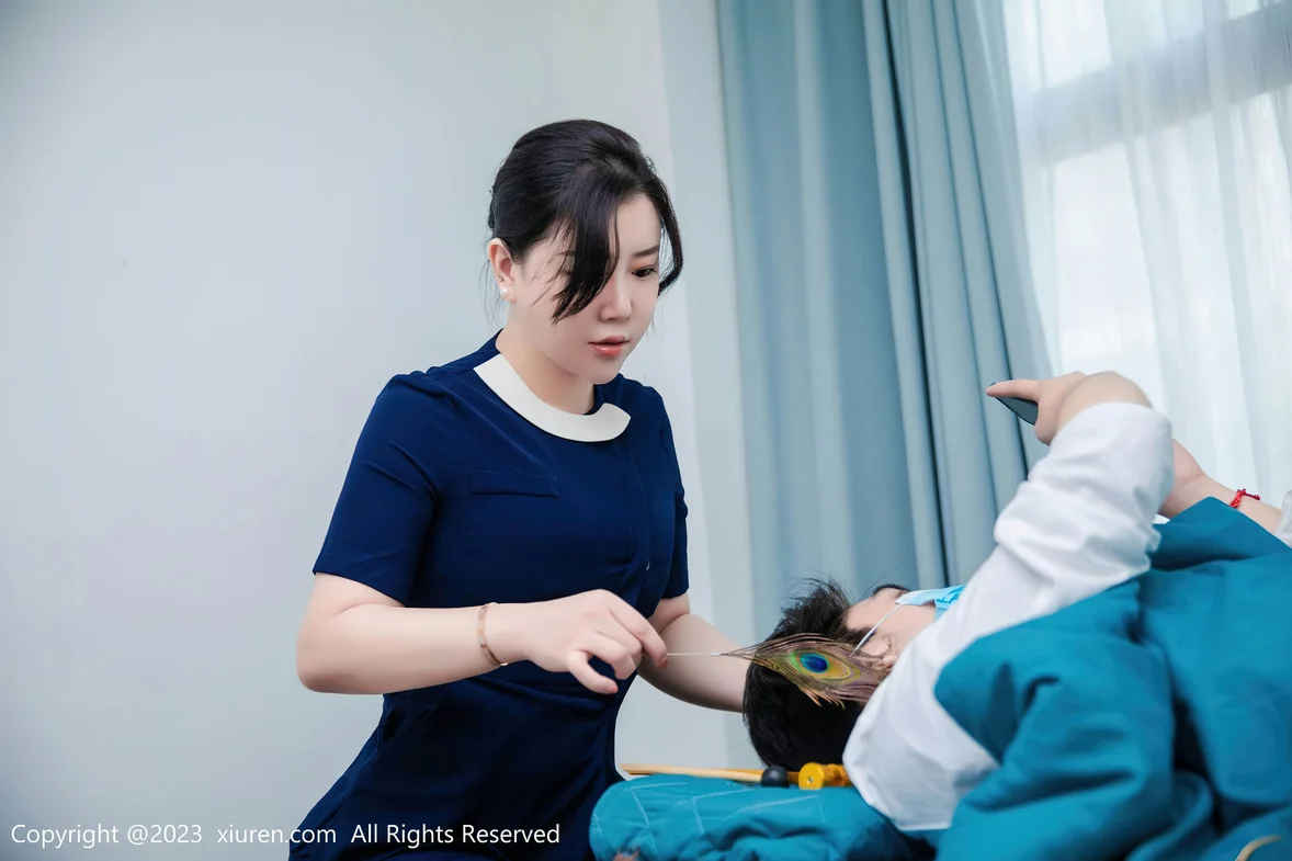 XiuRen 秀人 No.6878 王婉悠Queen 性感技师装扮性感写真 [75P]插图2