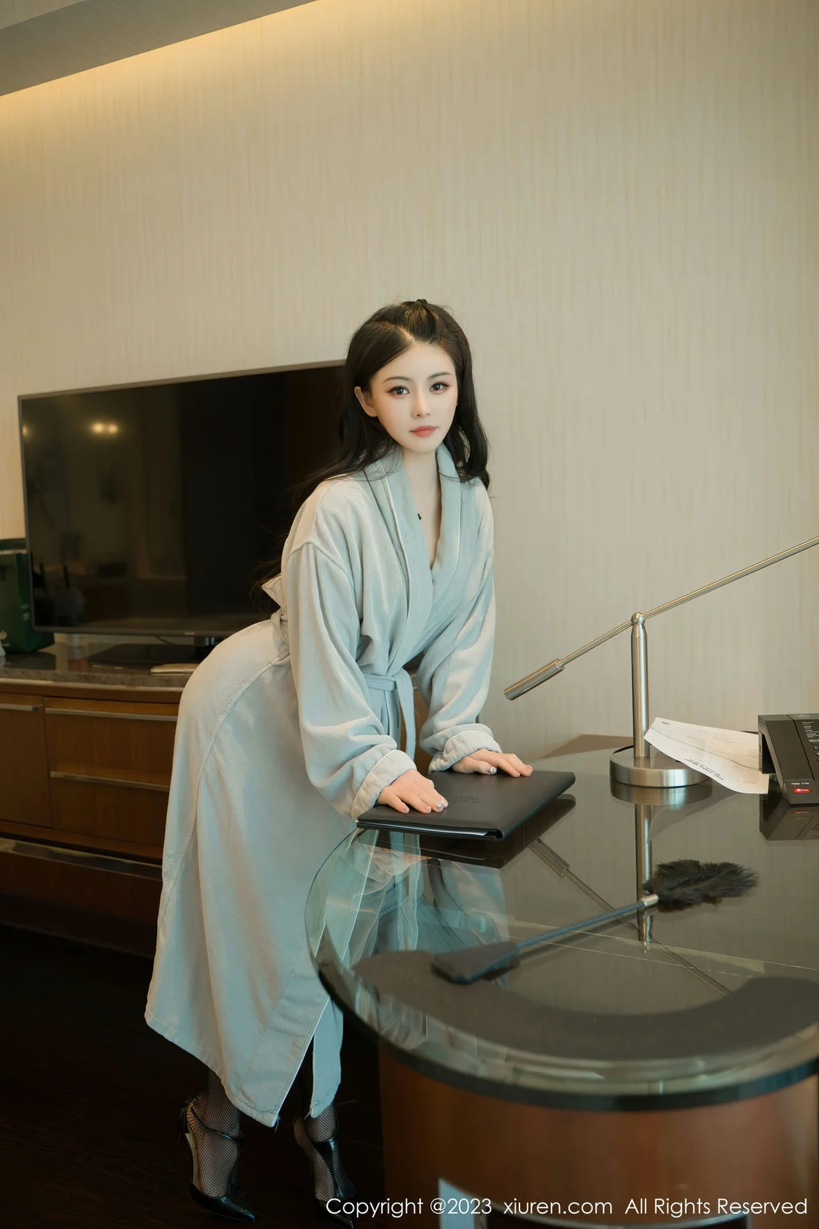 XiuRen 秀人 No.7107 柒喜小baby 蕾丝情趣性感写真 [57P]插图5