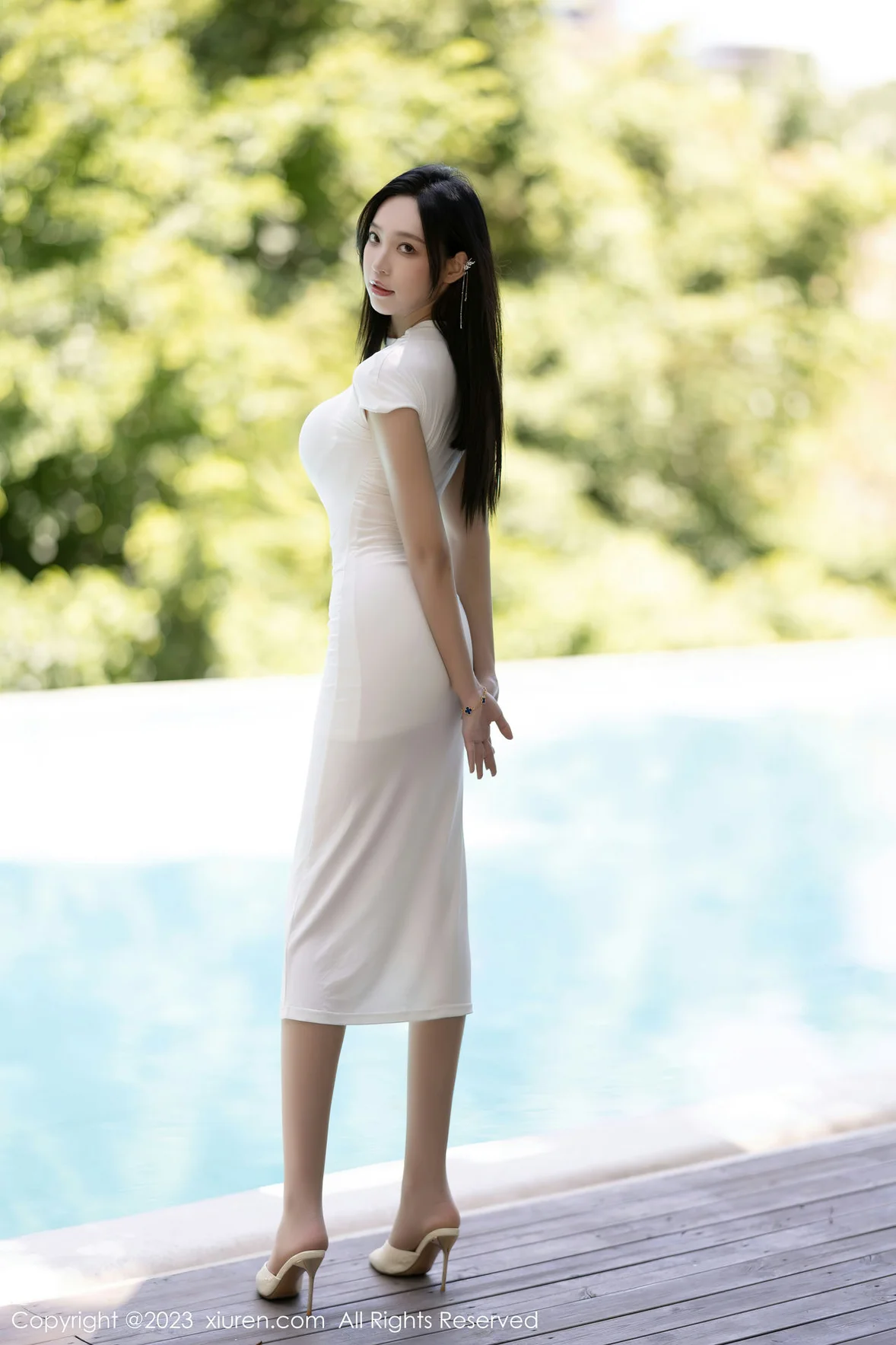 XiuRen 秀人 No.7139 郑颖姗Bev 原色丝袜丝性感写真 [84P]插图7