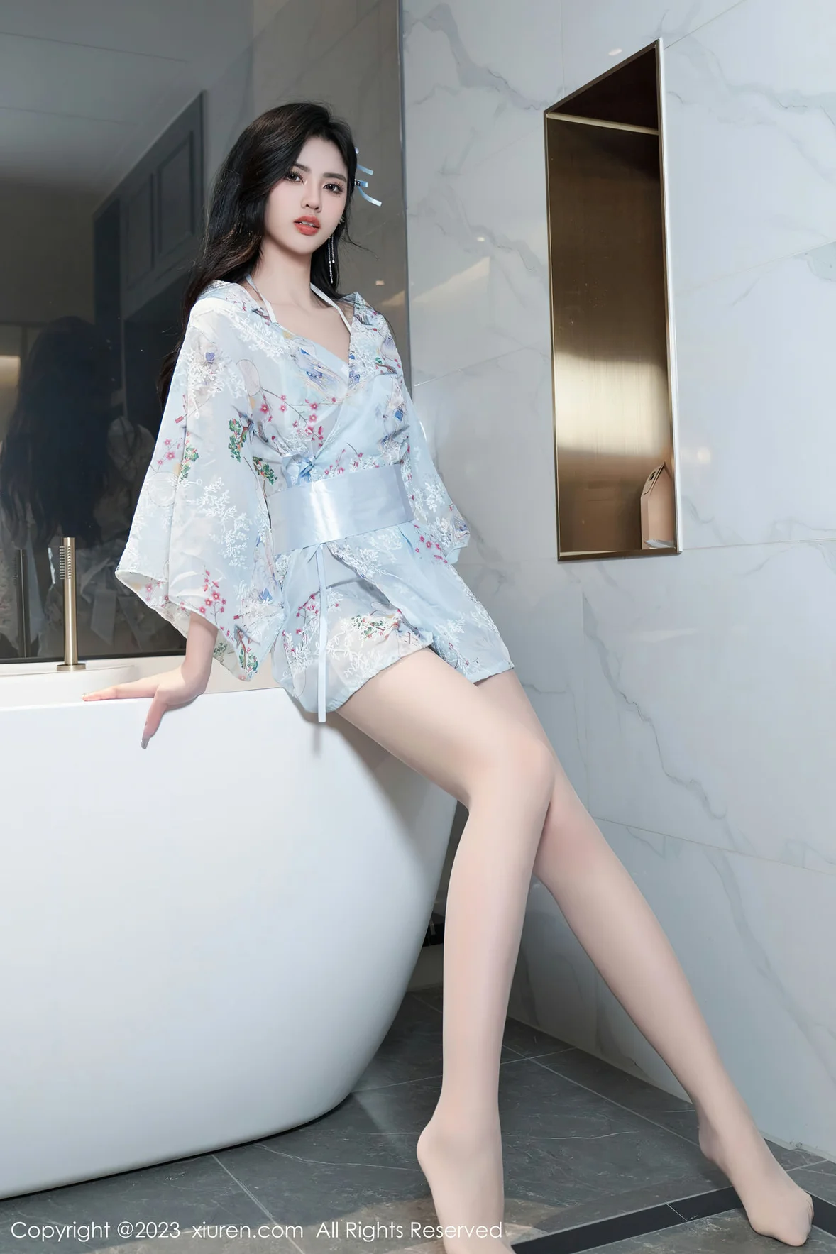 XiuRen 秀人 No.6924 浅浅Danny 原色丝袜性感写真 [80P]插图5