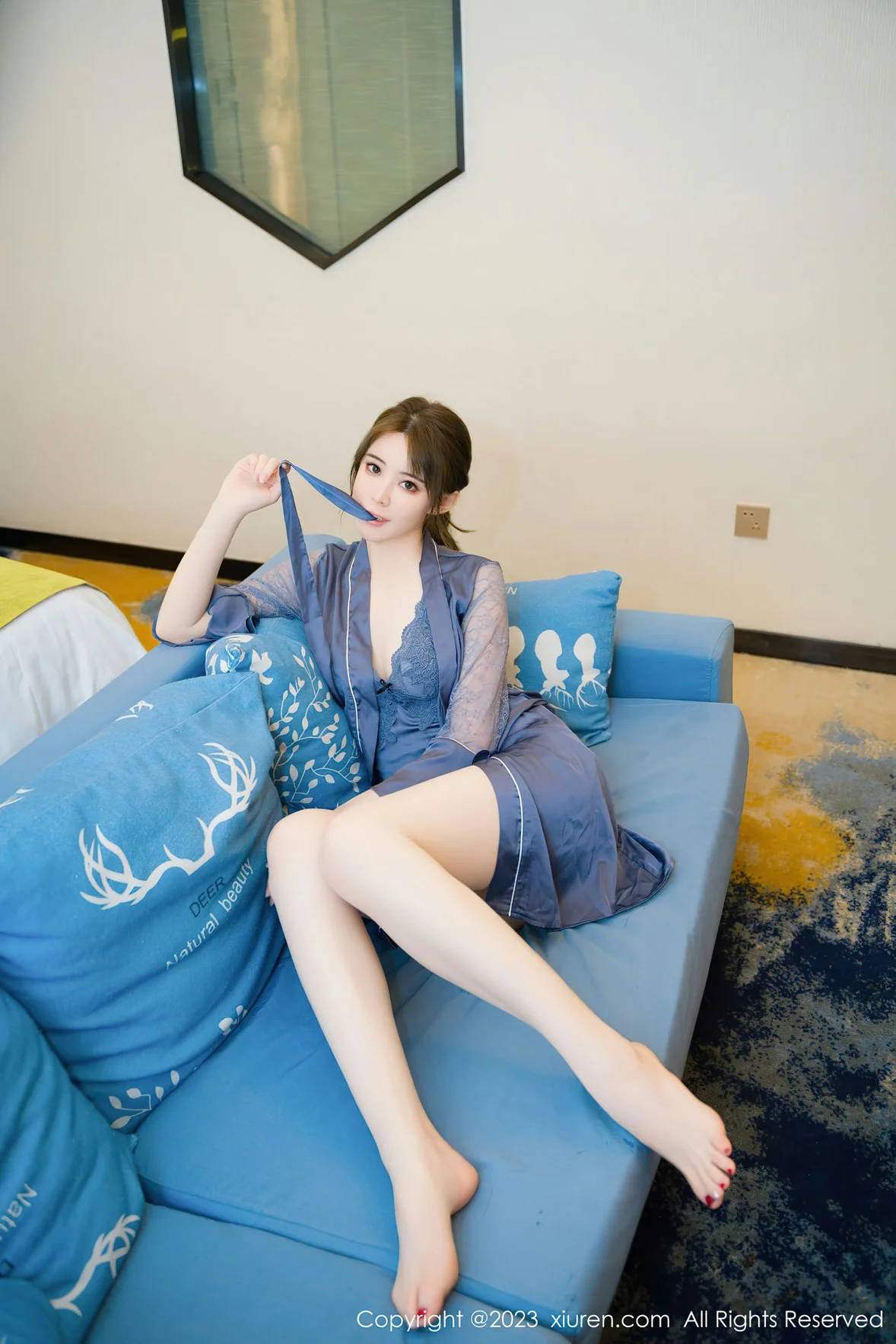 XiuRen 秀人 No.7130 yoo优优 情趣睡裙性感写真 [84P]插图6