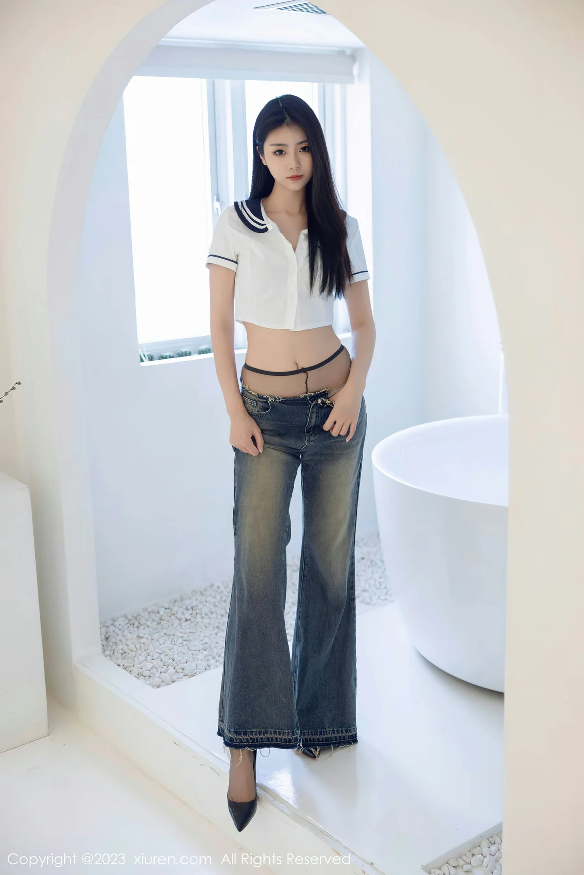 XiuRen 秀人 No.7027 可樂Vicky 魅惑黑丝性感写真 [83P]插图3