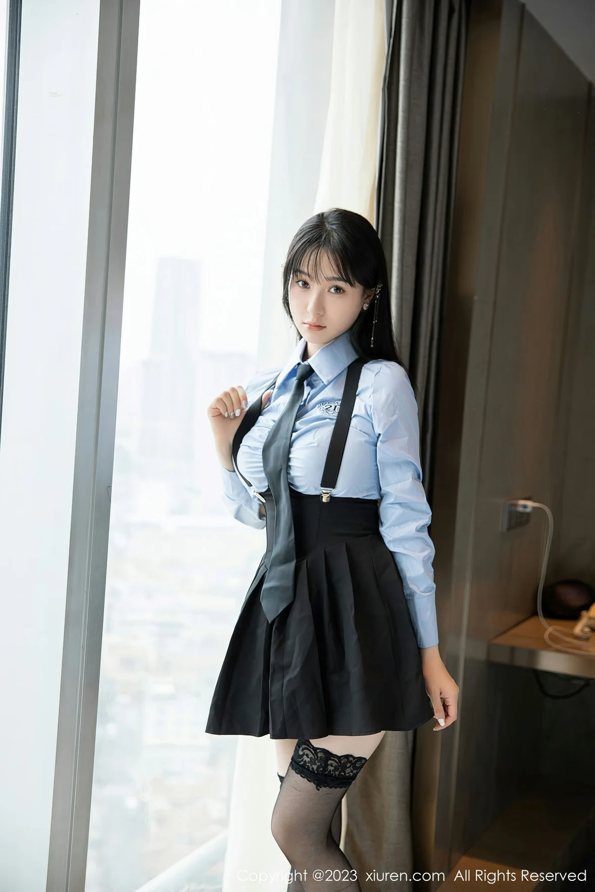 XiuRen 秀人 No.7140 柚琪Rich 性感学妹装扮 [77P]插图2