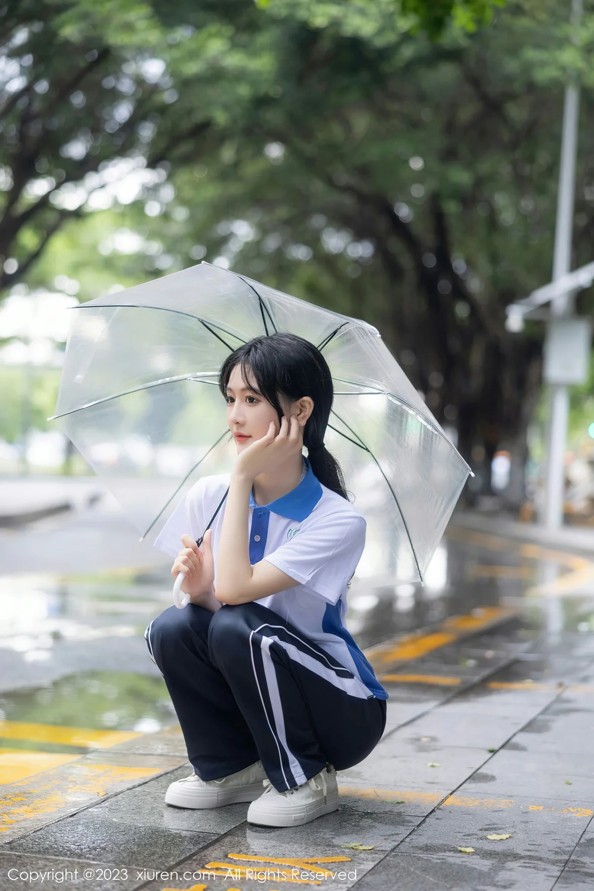 XiuRen 秀人 No.7085 幼幼 学生制服性感写真 [103P]插图5