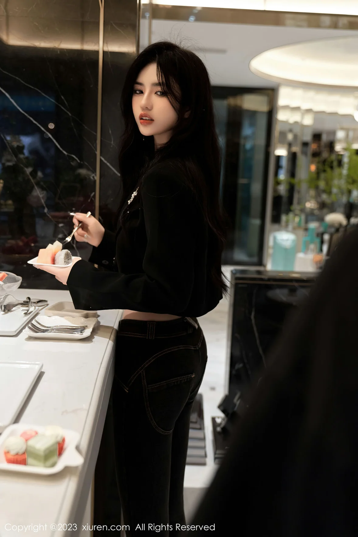 XiuRen 秀人 No.6874 浅浅Danny 轻透内衣性感写真 [90P]插图