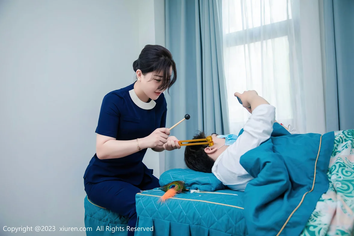 XiuRen 秀人 No.6878 王婉悠Queen 性感技师装扮性感写真 [75P]插图