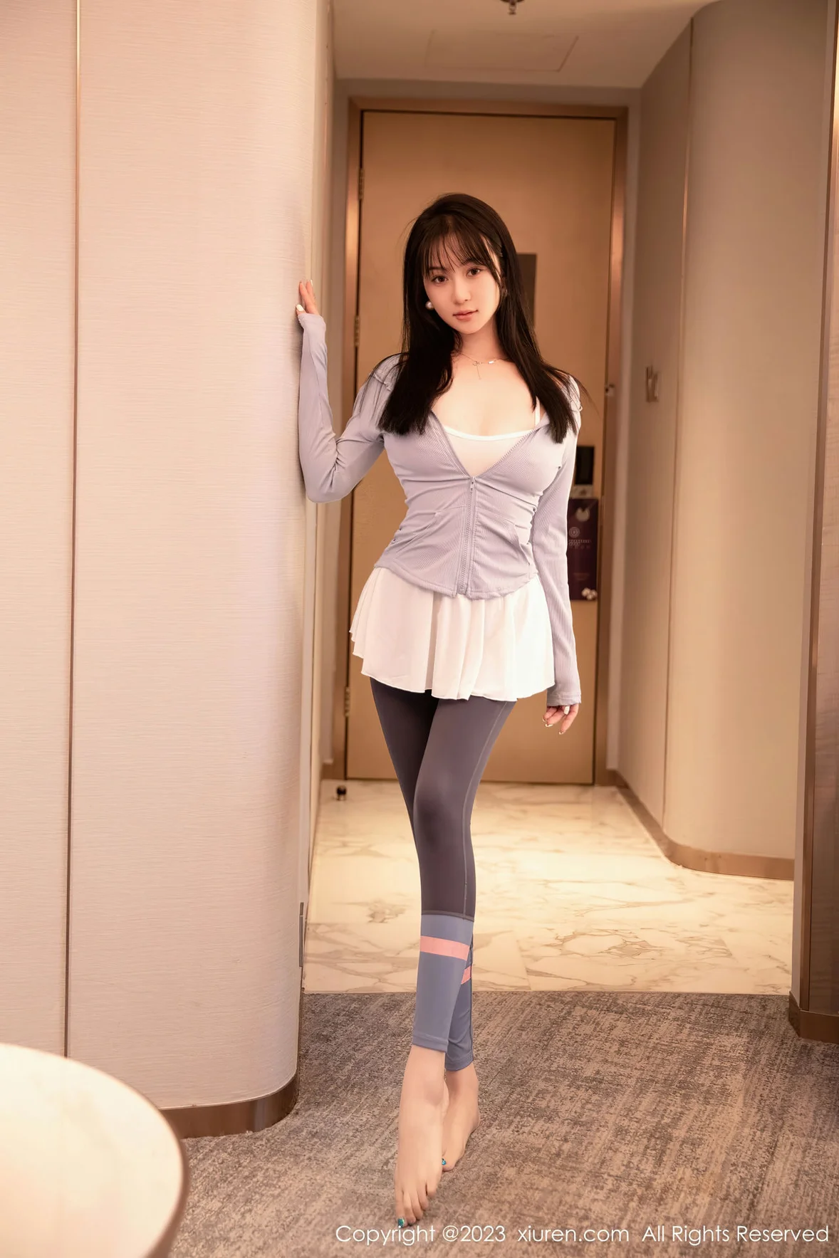 XiuRen 秀人 No.6968 柚琪Rich 轻透吊带性感写真 [84P]插图1