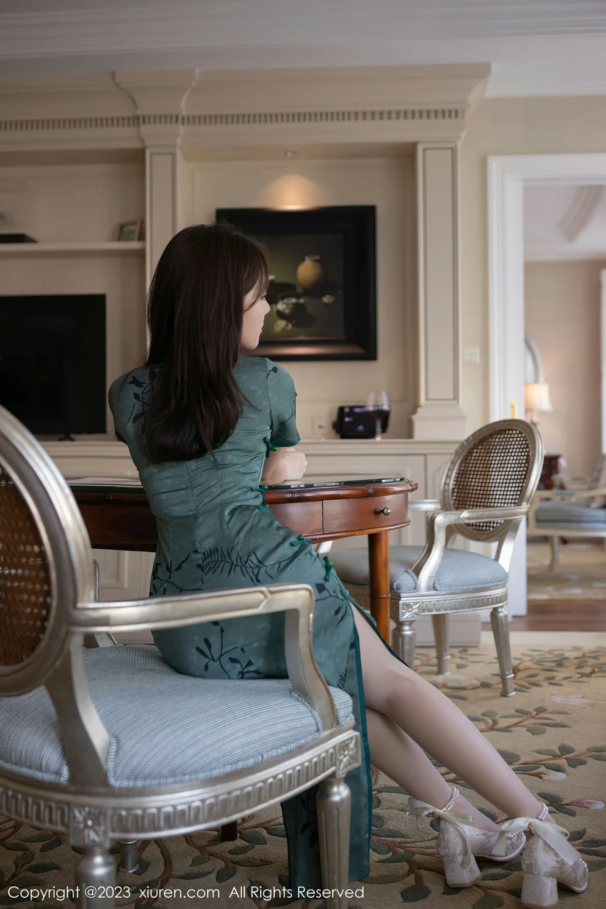 XiuRen 秀人 No.6893 鱼子酱Fish 旗袍写真巴厘岛旅拍 [82P]插图5