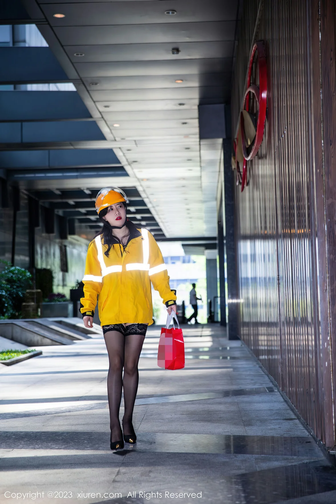 XiuRen 秀人 No.7093 王婉悠Queen 外卖员装扮性感写真 [92P]插图6