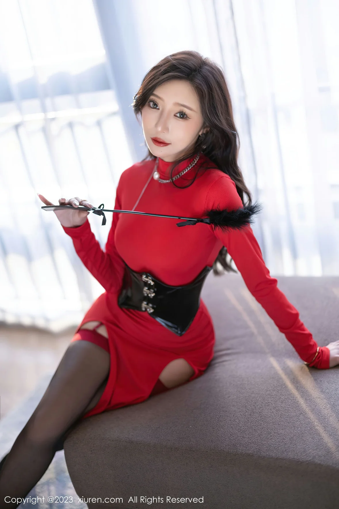 XiuRen 秀人 No.7190 王馨瑶yanni 魅惑黑丝性感写真 [92P]插图7