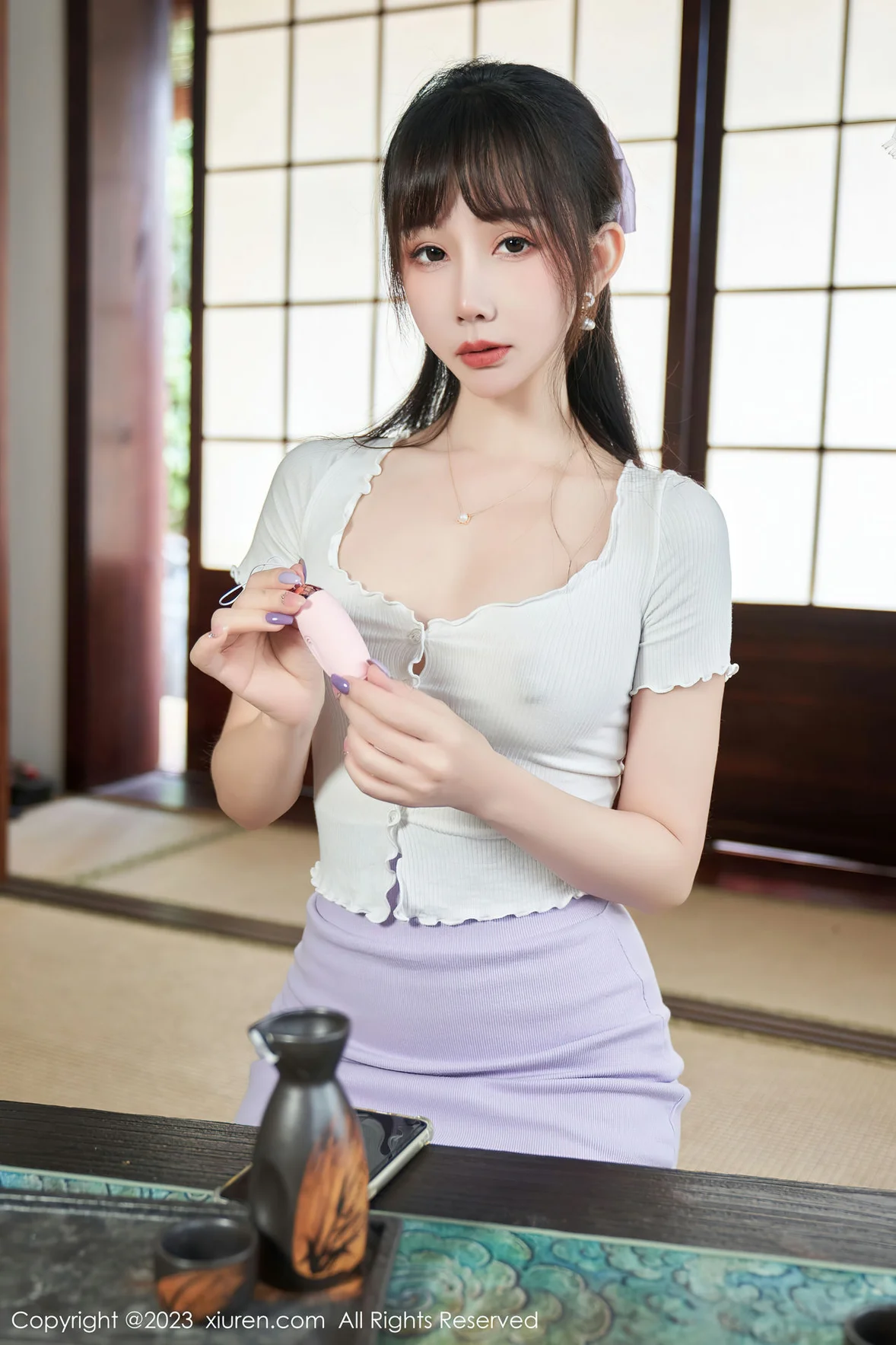 XiuRen 秀人 No.6820 剧情主人的任务写真 波巧酱 性感写真 [89P]插图4